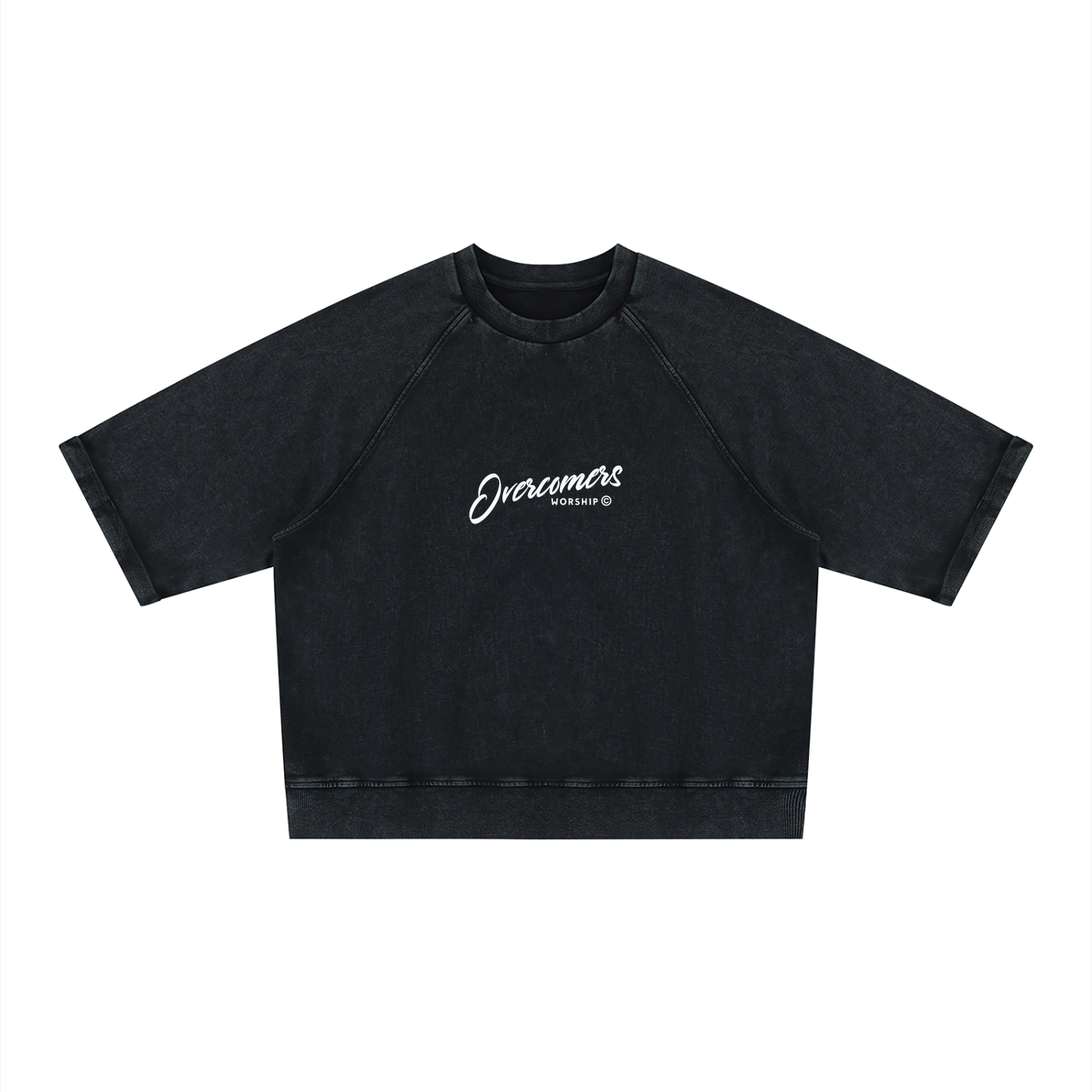 Overcomers Worship Vintage Wash Boxy Tee