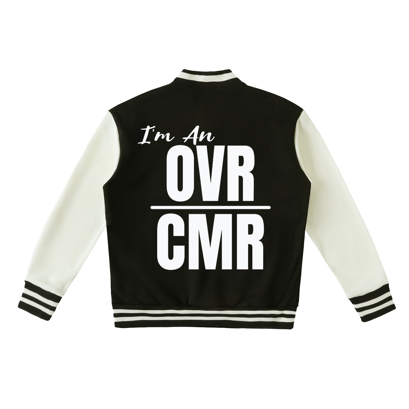 Overcomers Worship — Two-Tone Fleece Varsity Jacket