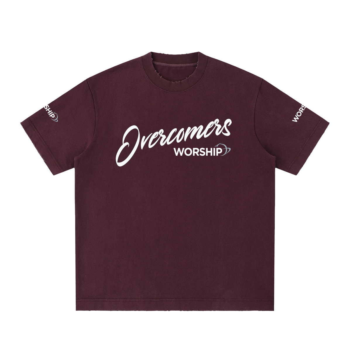 Heavyweight Vintage Washed Frayed T-Shirt