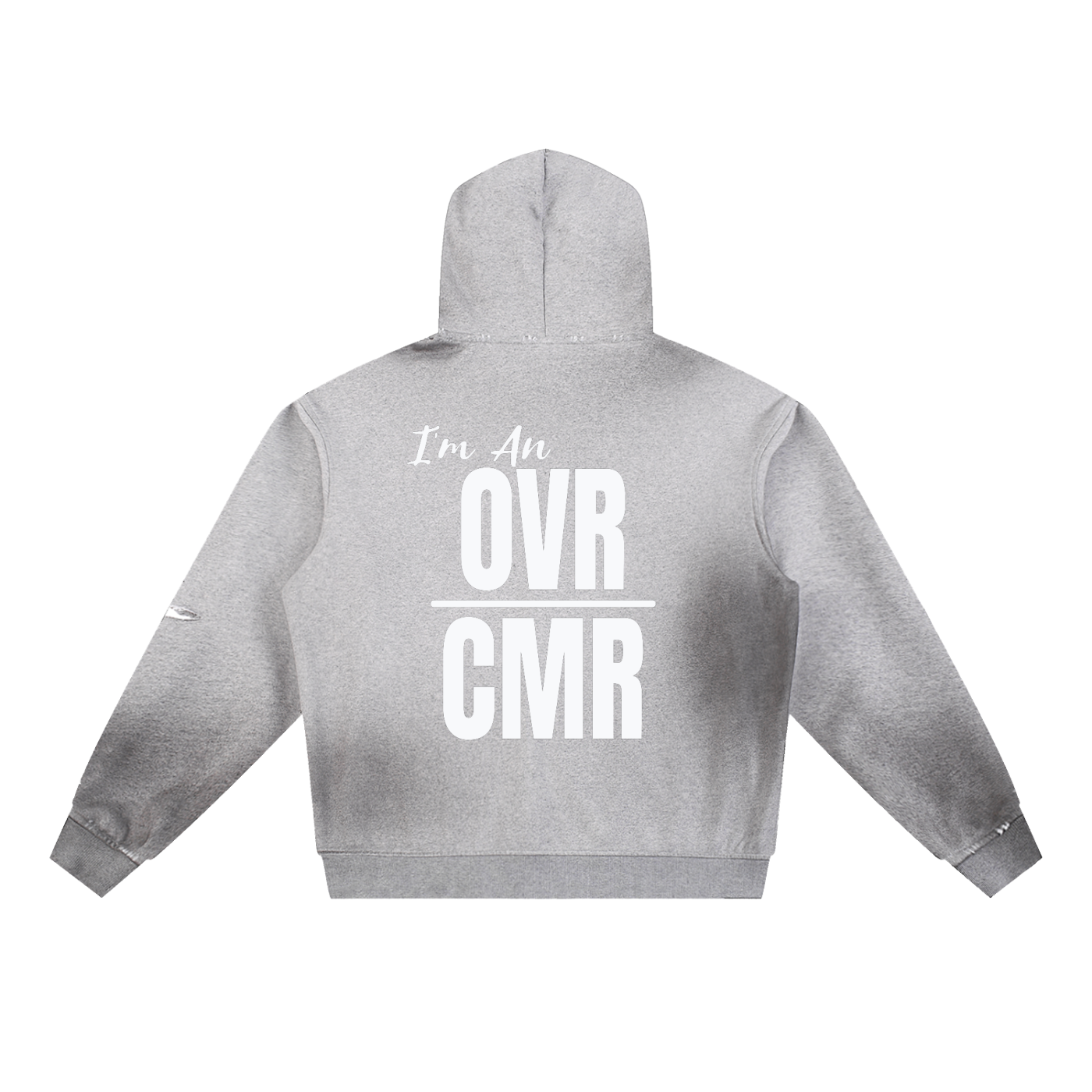 Overcomers Worship — Sun Fade Frayed Fleece Hoodie