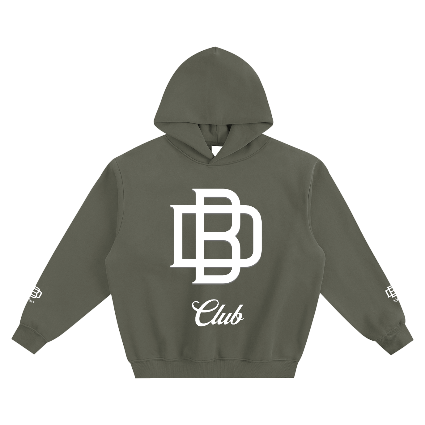 Fleeced Boxy Hoodie