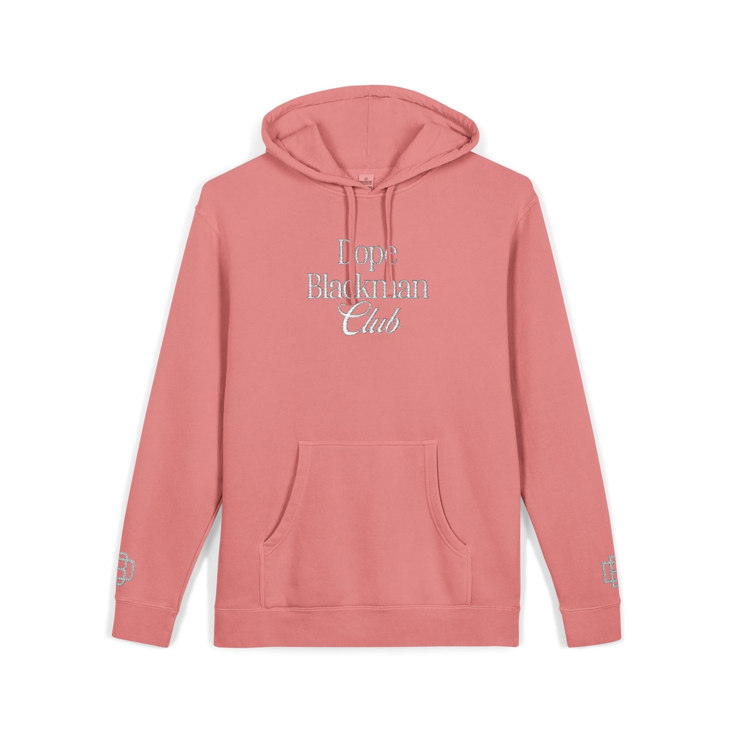 Hoodie — Dope Blackman Club Pigment-Dyed Pullover