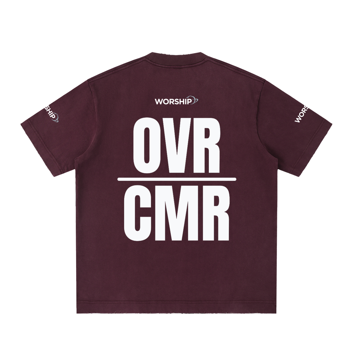 Heavyweight Vintage Washed Frayed T-Shirt