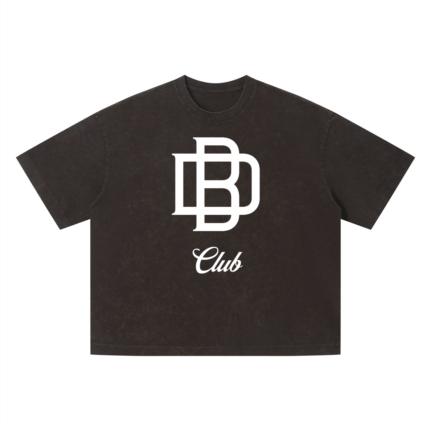 Dope Blackman Club Unisex Vintage Wash Boxy T-Shirt