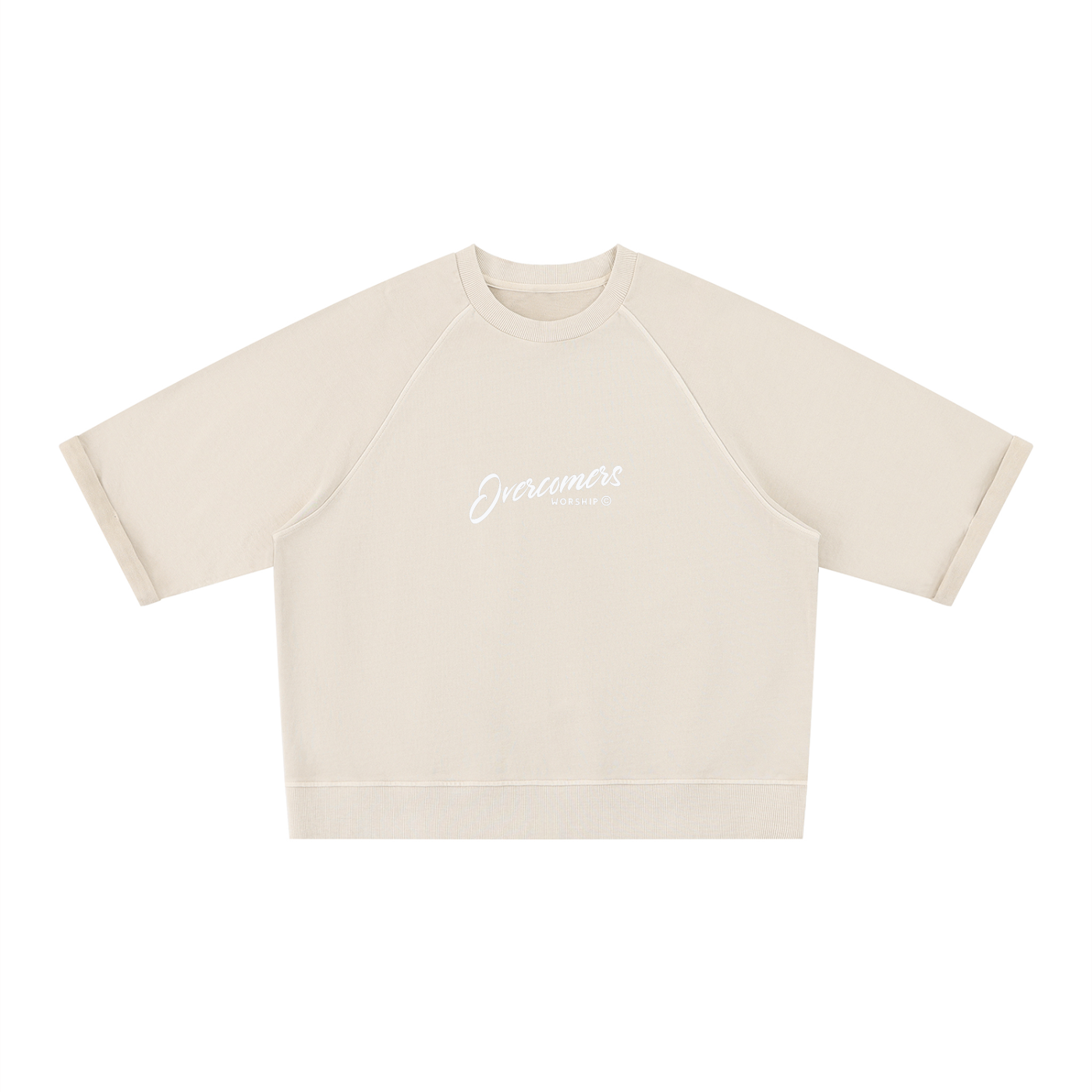 Overcomers Worship Vintage Wash Boxy Tee