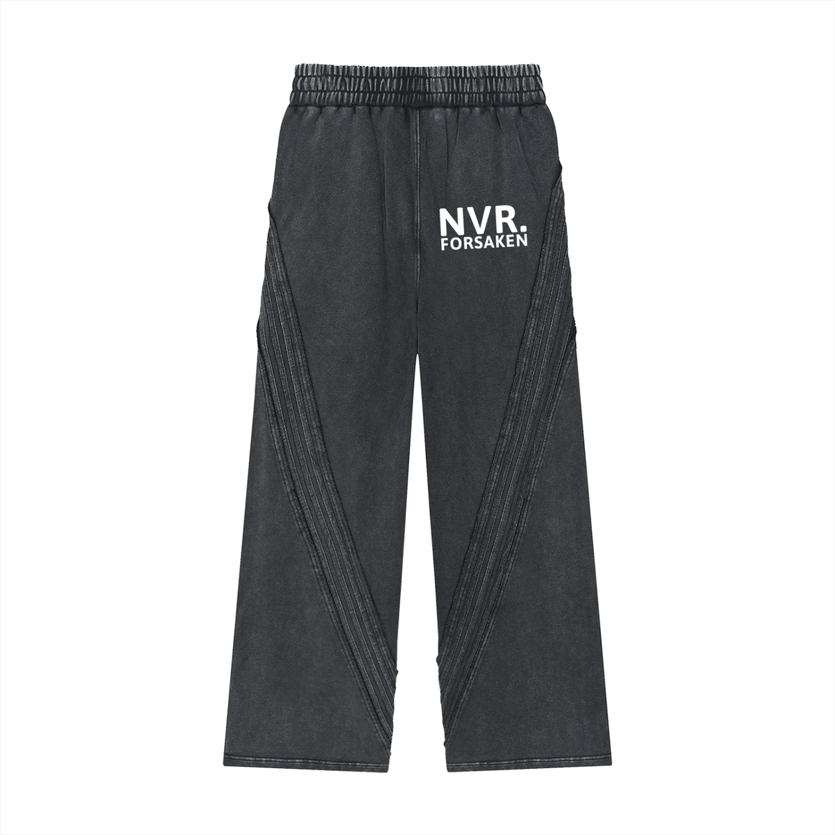 Snow Washed Tape Raw Edge Sweatpants (NVR)