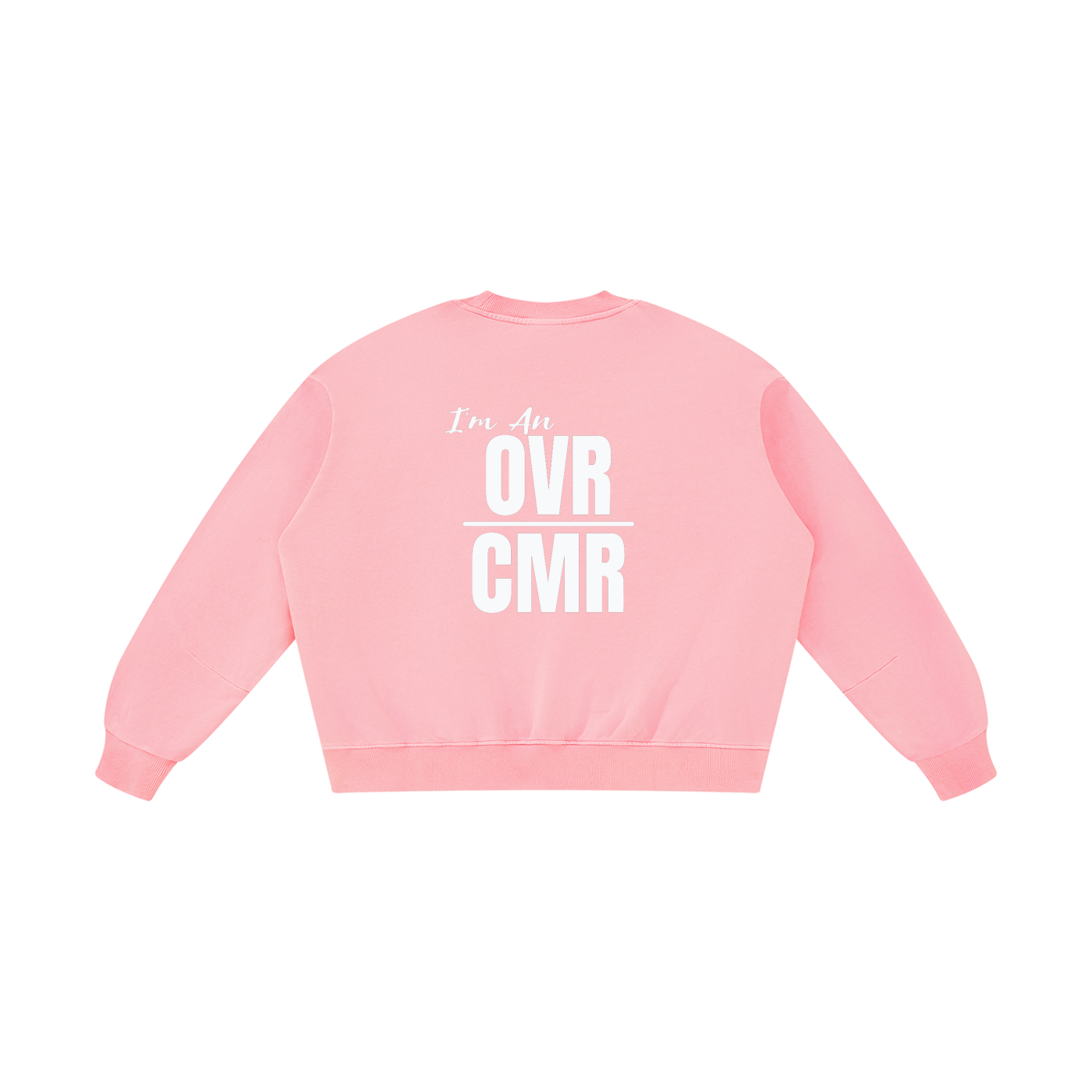 Overcomers Worship Vintage Washed Boxy Sweatshirt