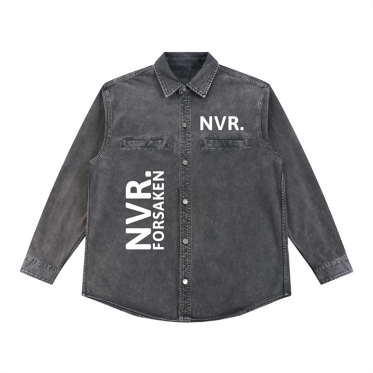 NVR Forsaken Denim Vintage Washed Heavyweight Jacket