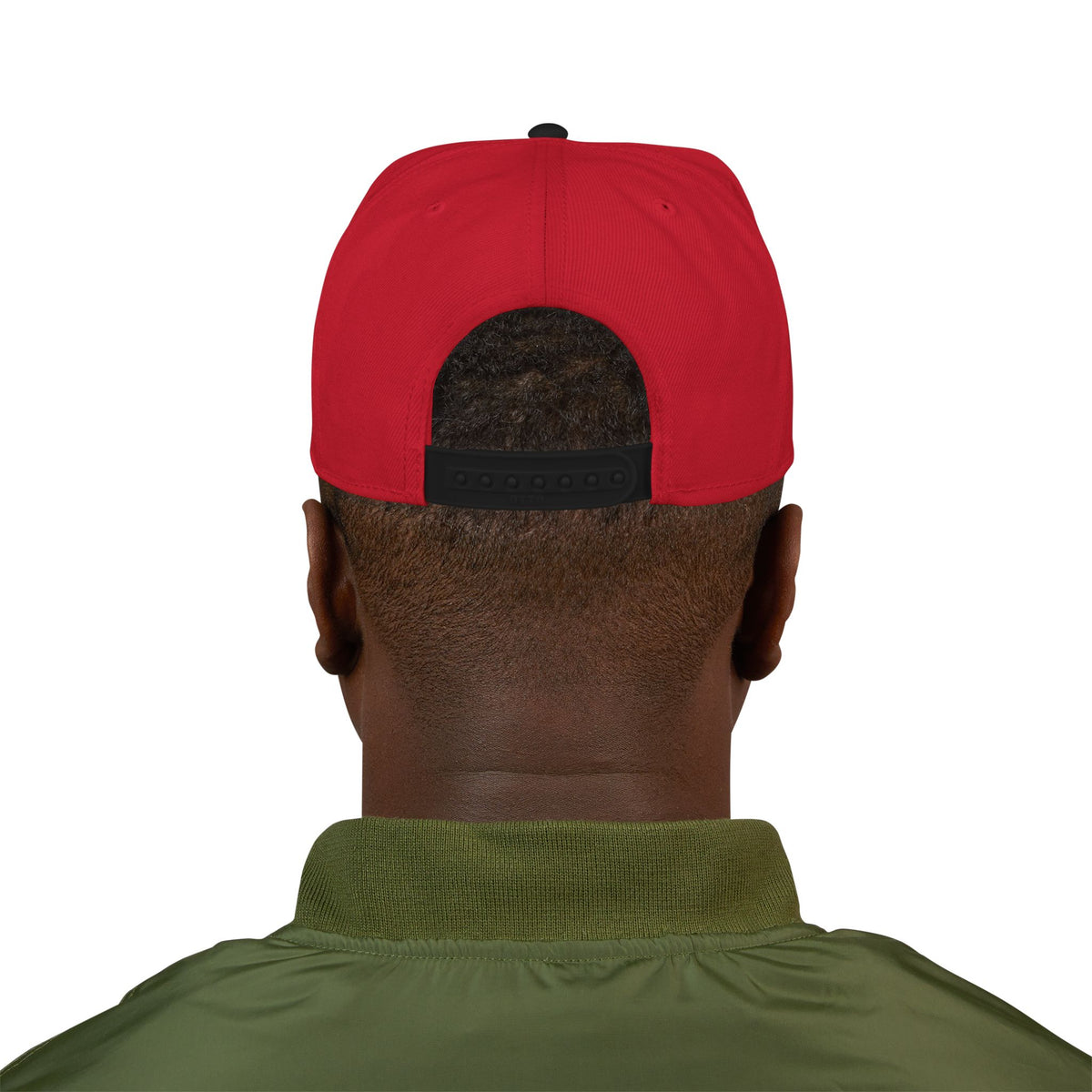 Embroidered Gold 'A' Logo Snapback Hat — Urban Music Streetwear Cap (AM)