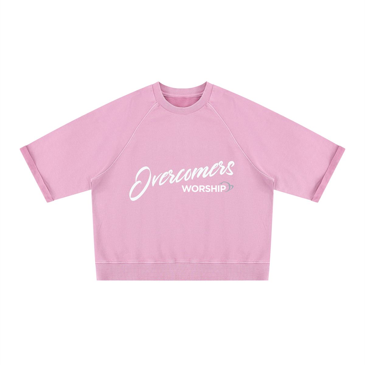 Overcomers Worship Vintage Wash Boxy Tee