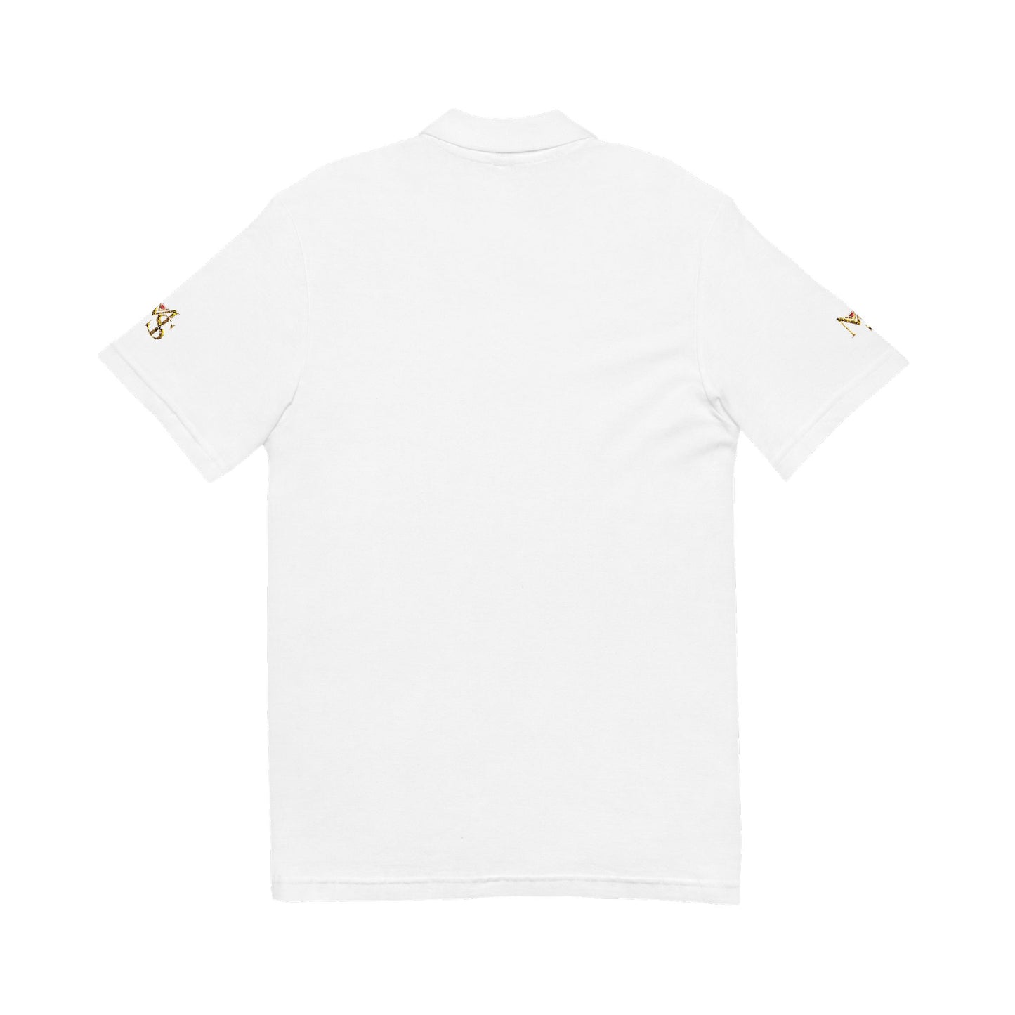 Embroidered Gold Bee Polo