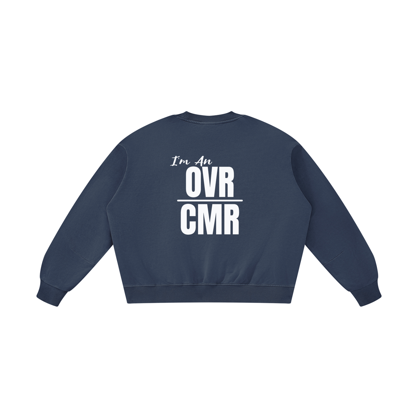 Overcomers Worship Vintage Washed Boxy Sweatshirt