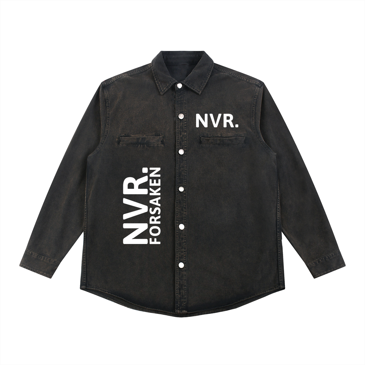 NVR Forsaken Denim Vintage Washed Heavyweight Jacket