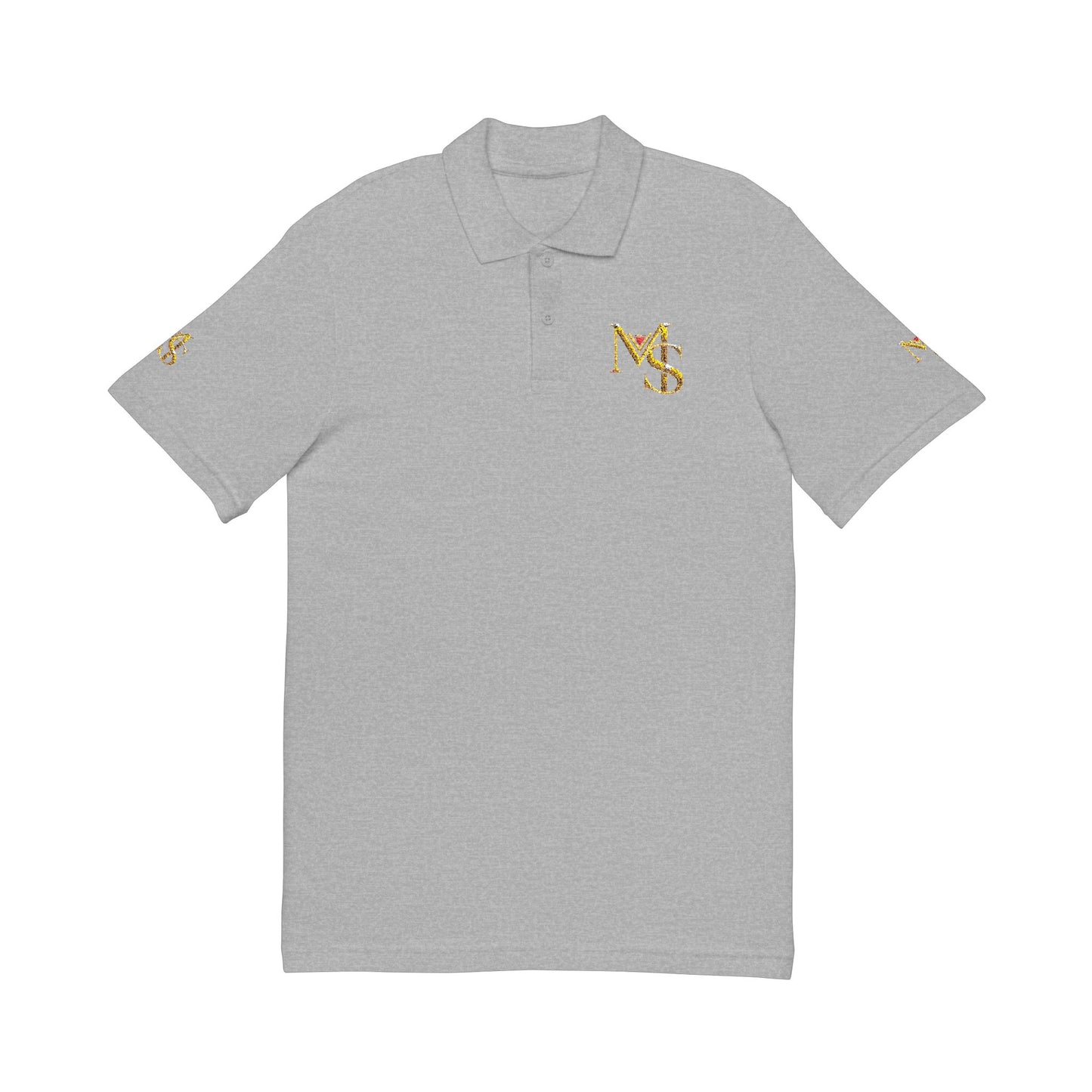 Embroidered Gold Bee Polo