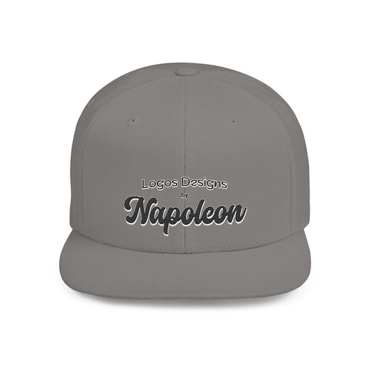 Napoleon Logo Flat Bill Snapback Hat