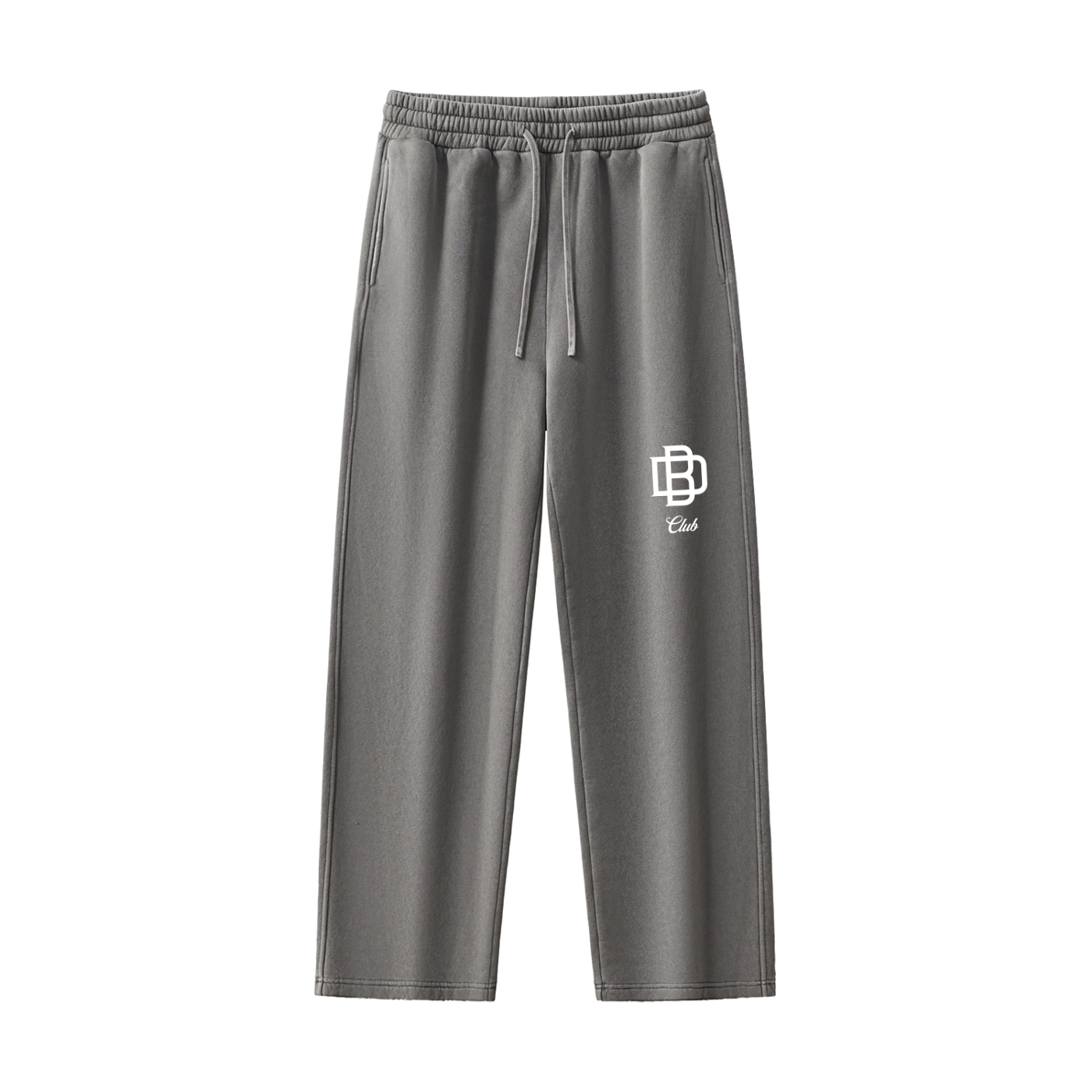 Frayed Enzyme Washed Fleece Sweatpants