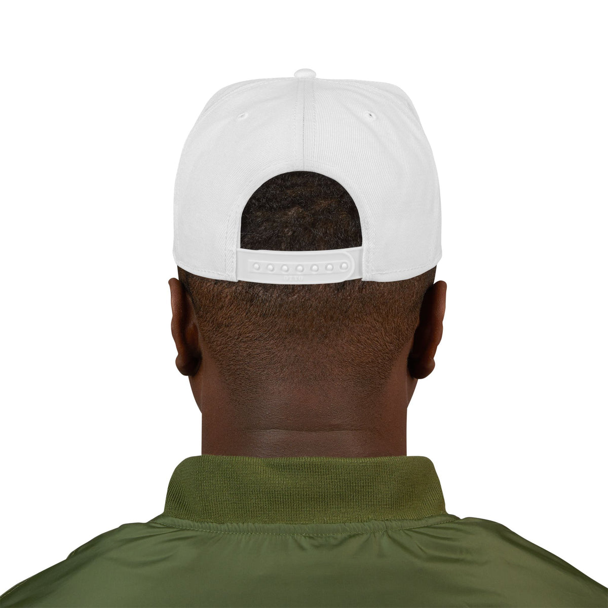 Embroidered Gold 'A' Logo Snapback Hat — Urban Music Streetwear Cap (AM)