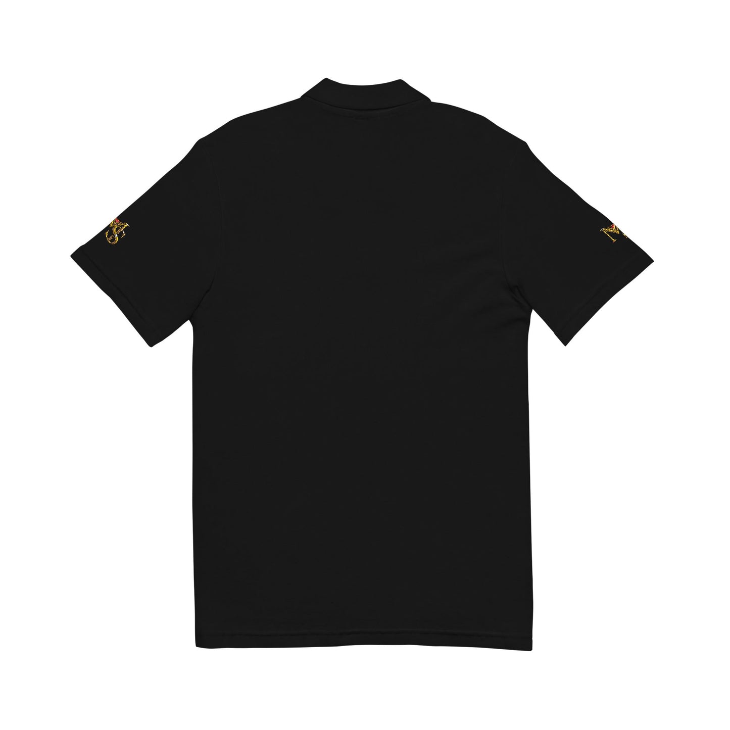 Embroidered Gold Bee Polo