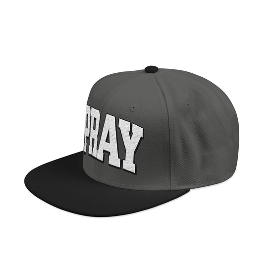 Embroidered PRAY Snapback
