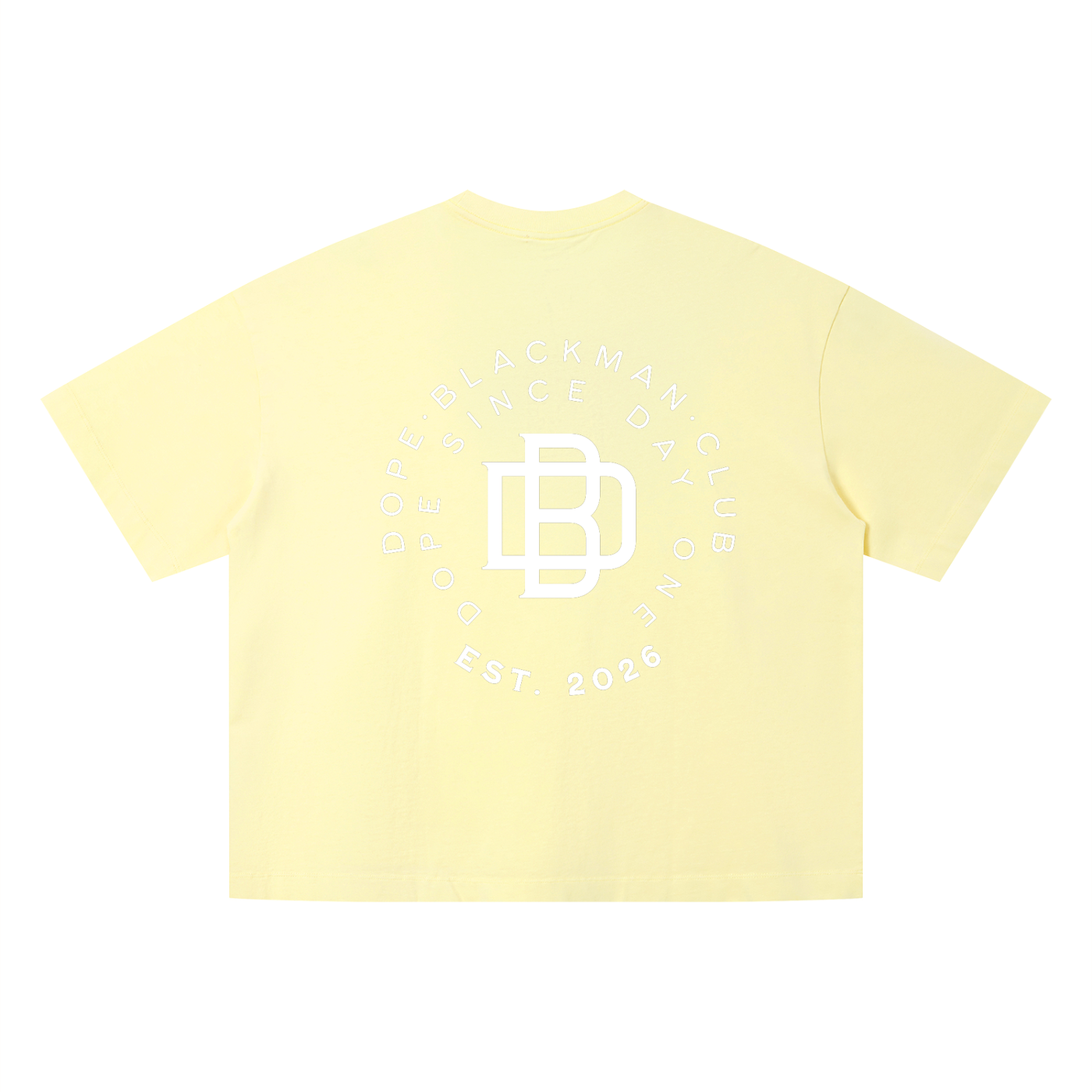 Dope Blackman Club Unisex Vintage Wash Boxy T-Shirt