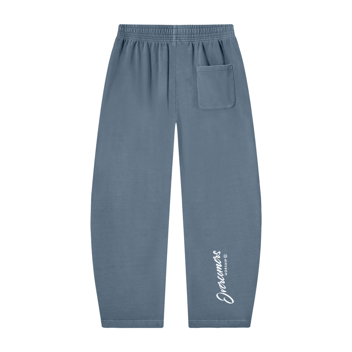 Overcomers Worship Vintage Washed Barrel Leg Sweatpants