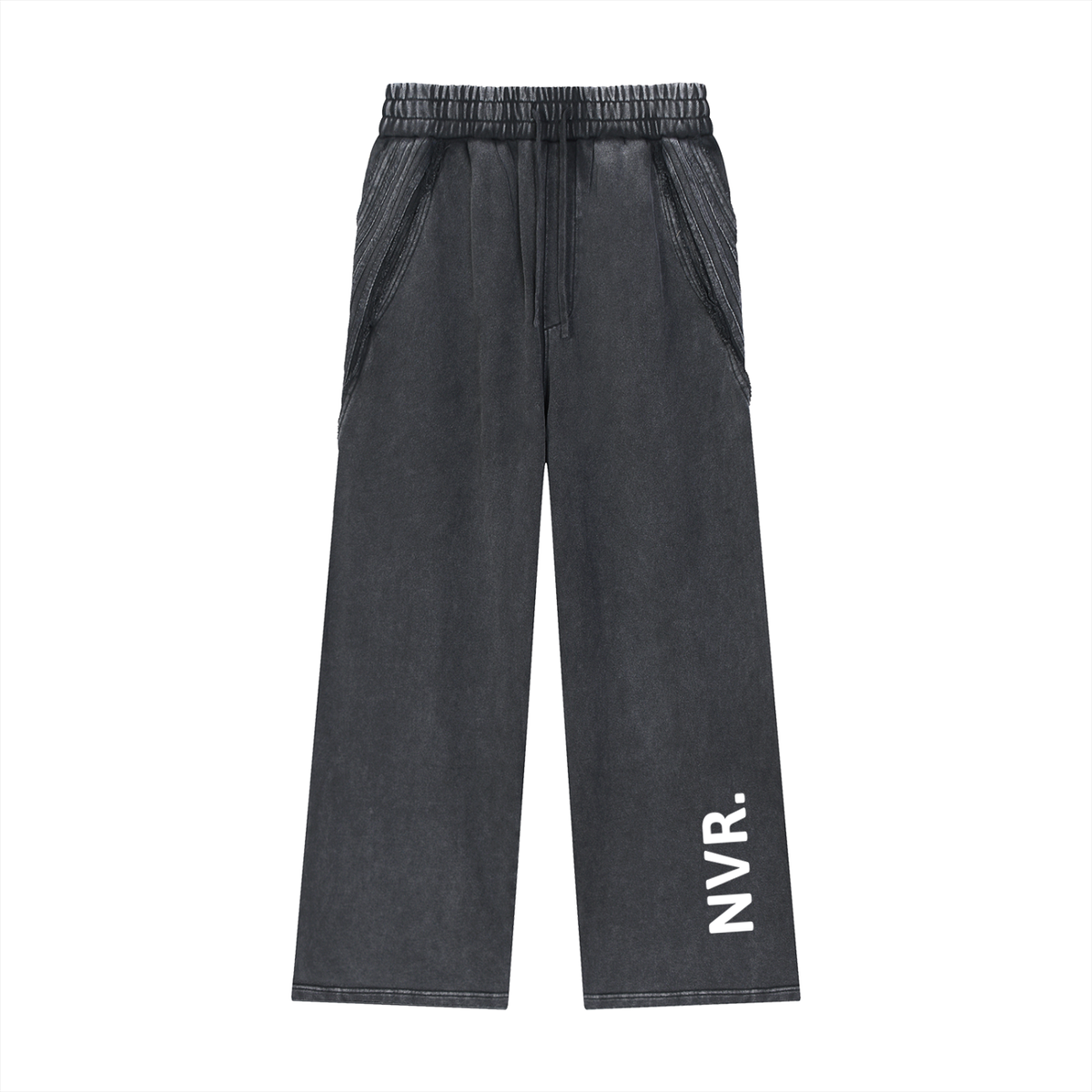 Snow Washed Tape Raw Edge Sweatpants (NVR)