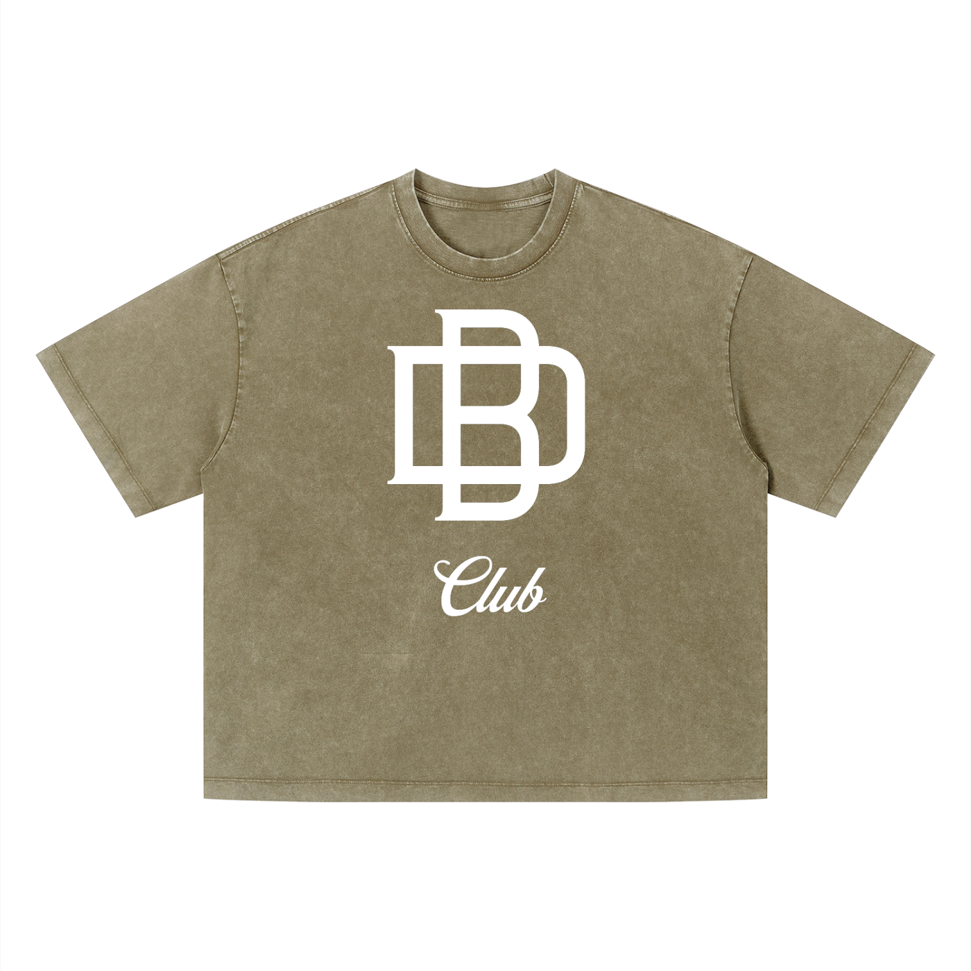 Dope Blackman Club Unisex Vintage Wash Boxy T-Shirt