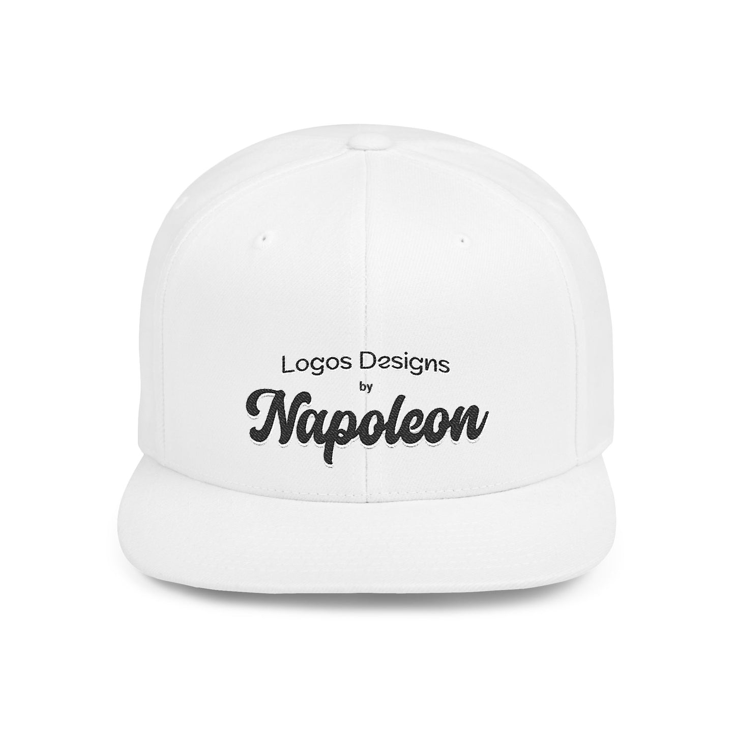 Napoleon Logo Flat Bill Snapback Hat