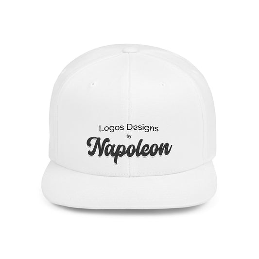 Napoleon Logo Flat Bill Snapback Hat