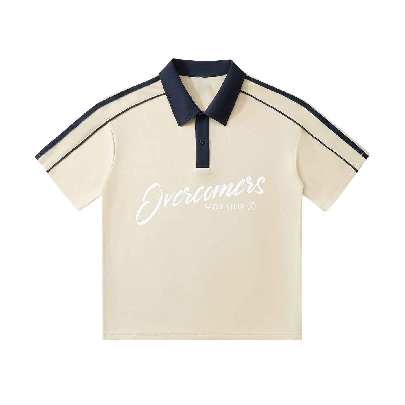 Overcomers Worship Short-Sleeve Polo