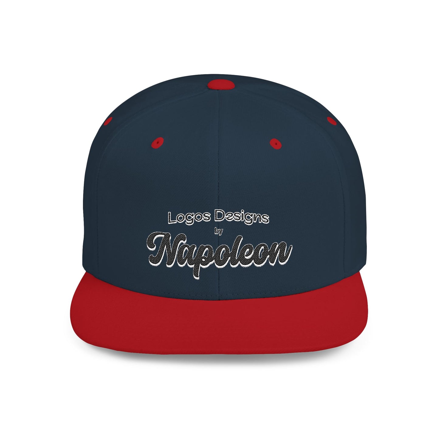 Napoleon Logo Flat Bill Snapback Hat