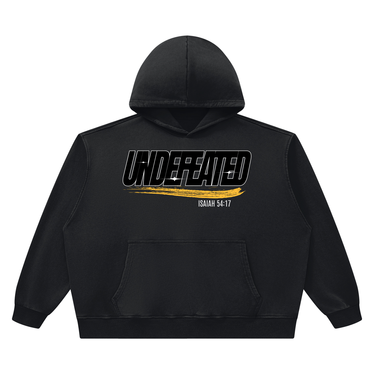 Undefeated Unisex Heavyweight Vintage Wash Boxy Hoodie