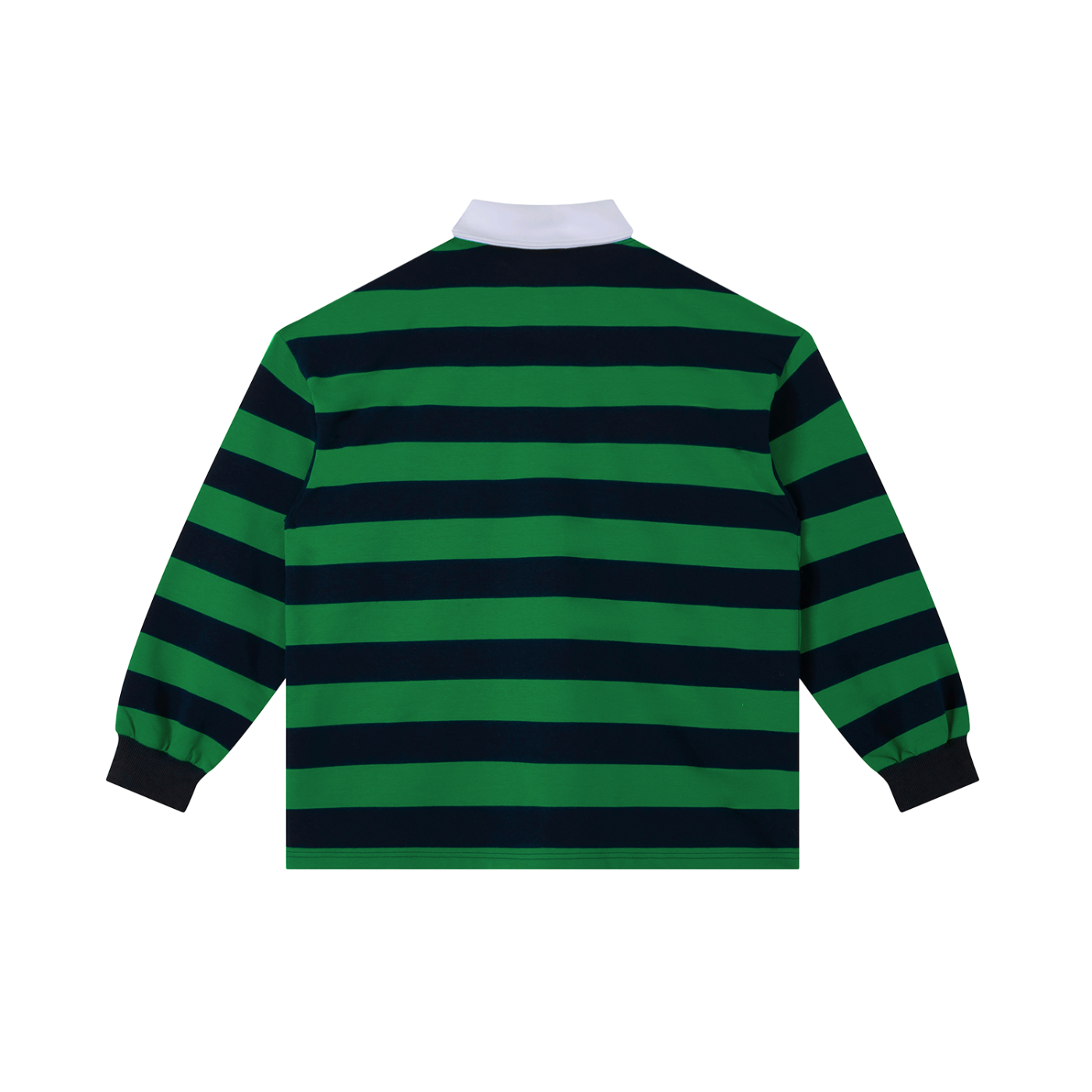 Overcomers Worship Color Block Stripe Polo
