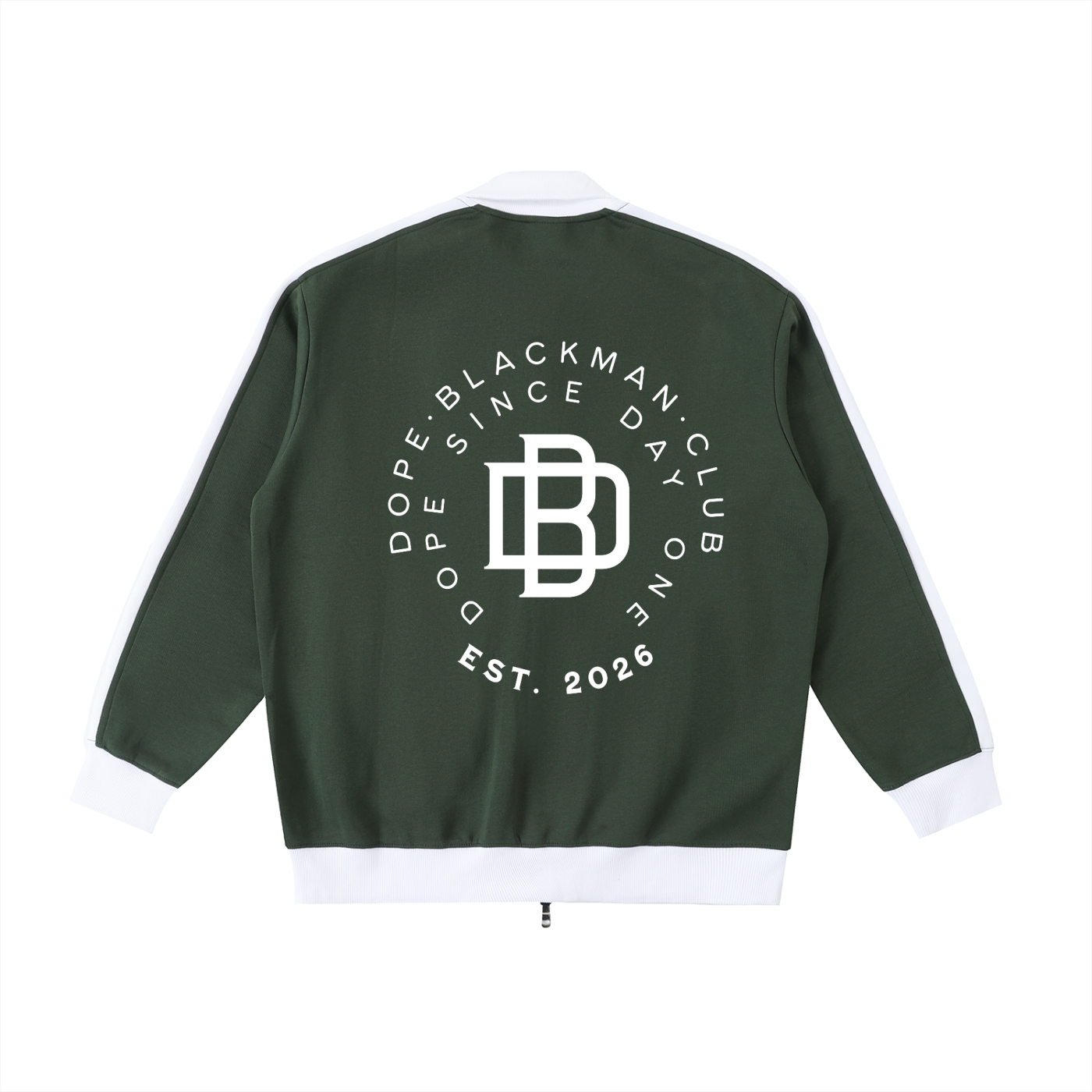 Dope Blackman Club Contrast Trim Stand Collar Jacket