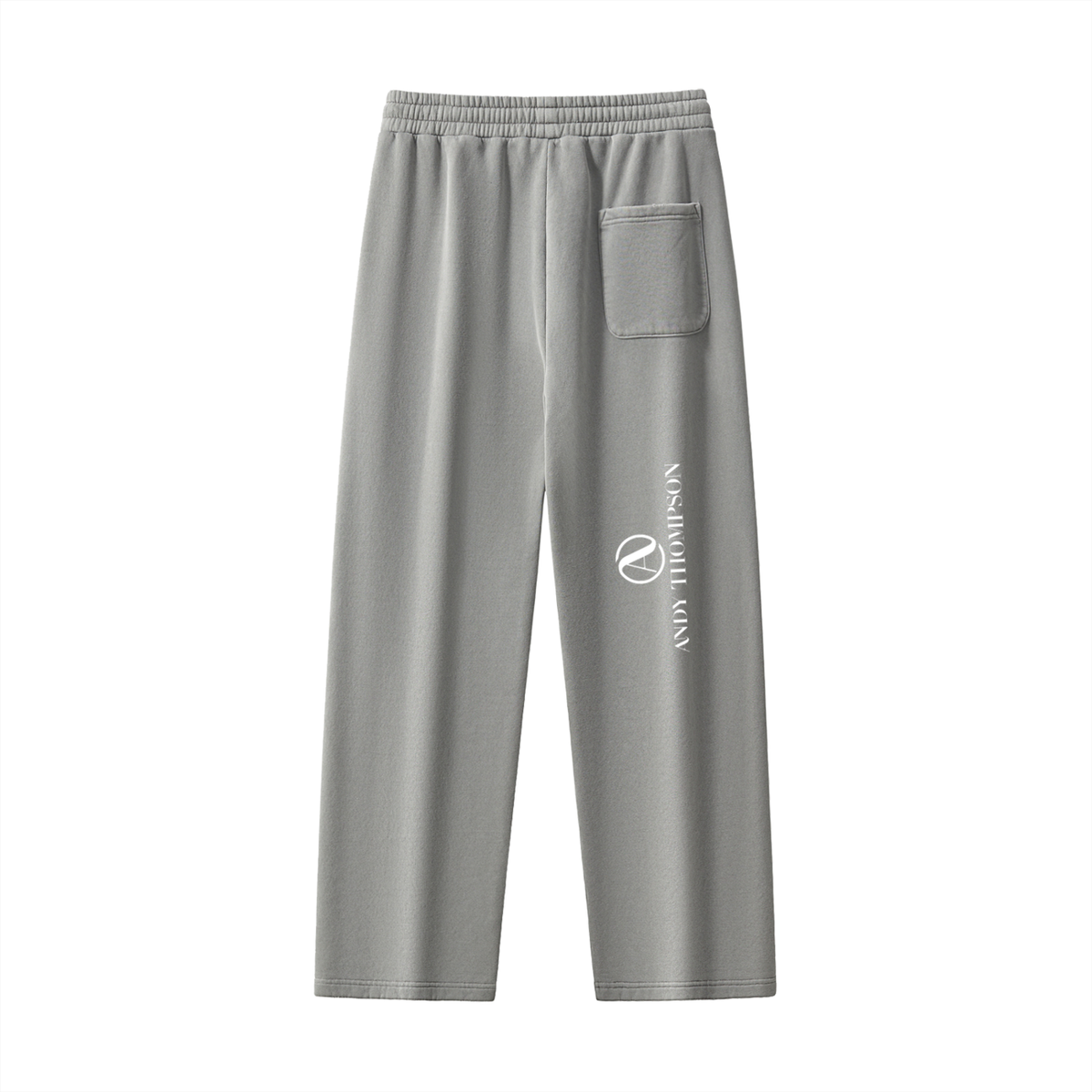 Frayed Enzyme Washed Fleece Sweatpants