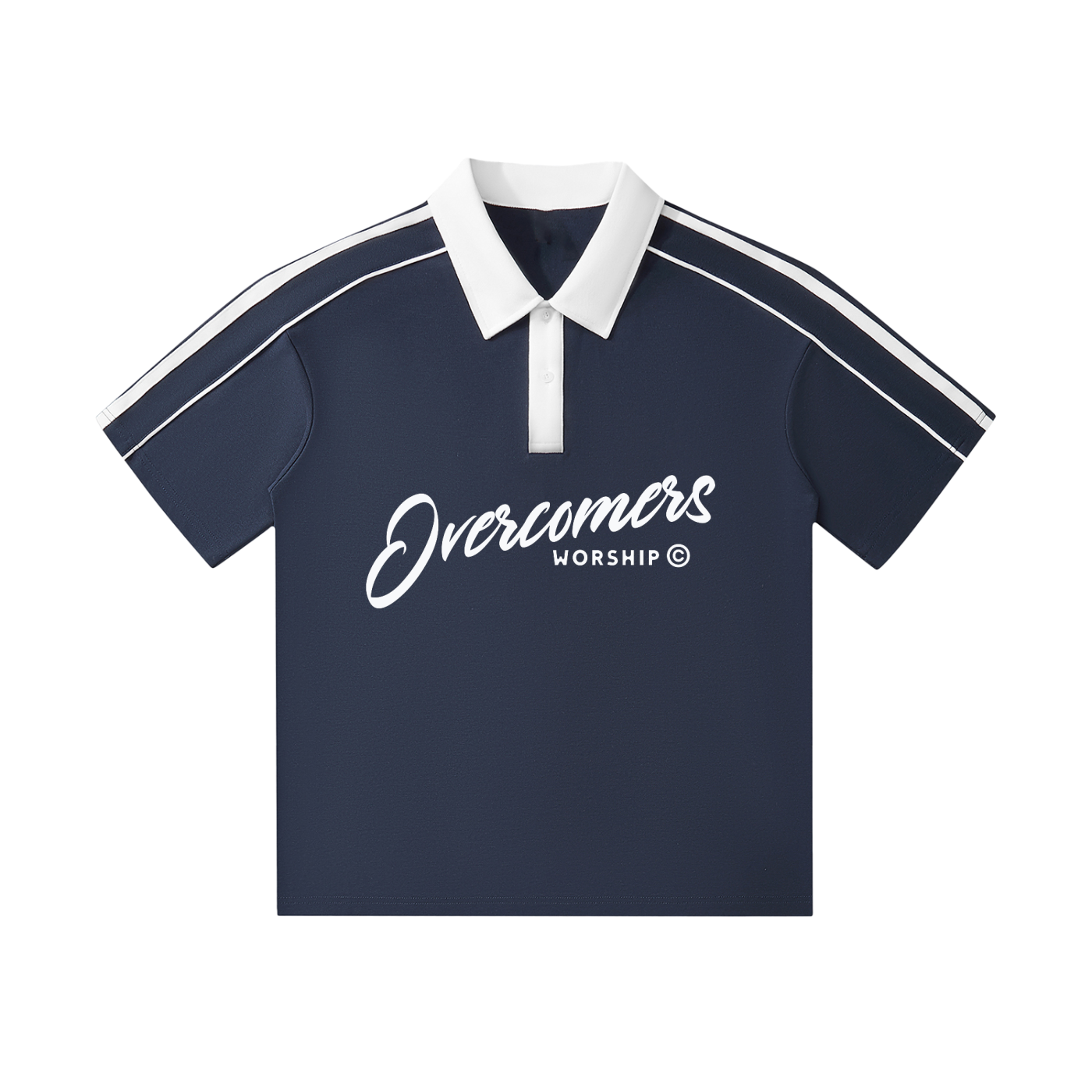 Overcomers Worship Short-Sleeve Polo