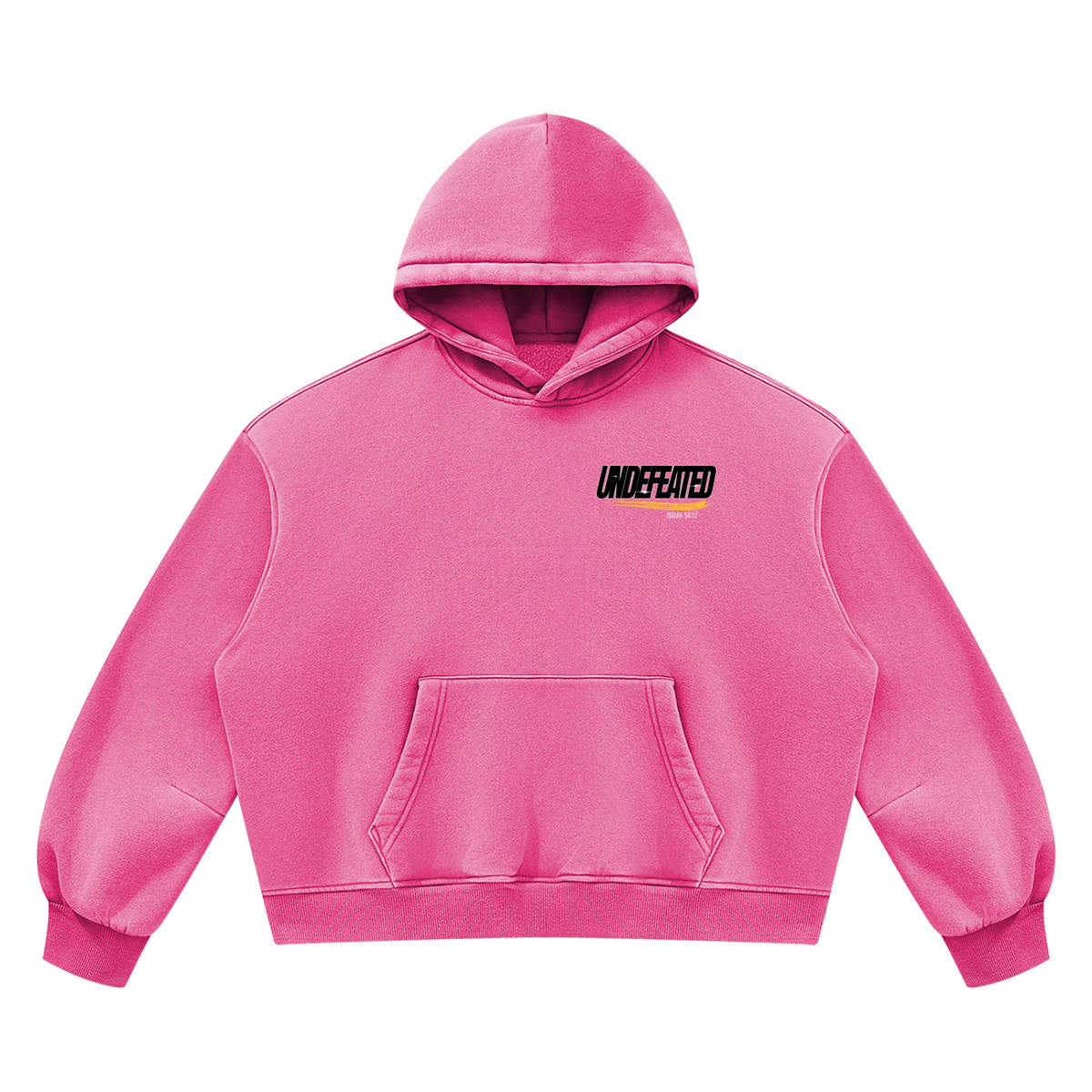 Unisex Vintage Wash Boxy Fleece Hoodie