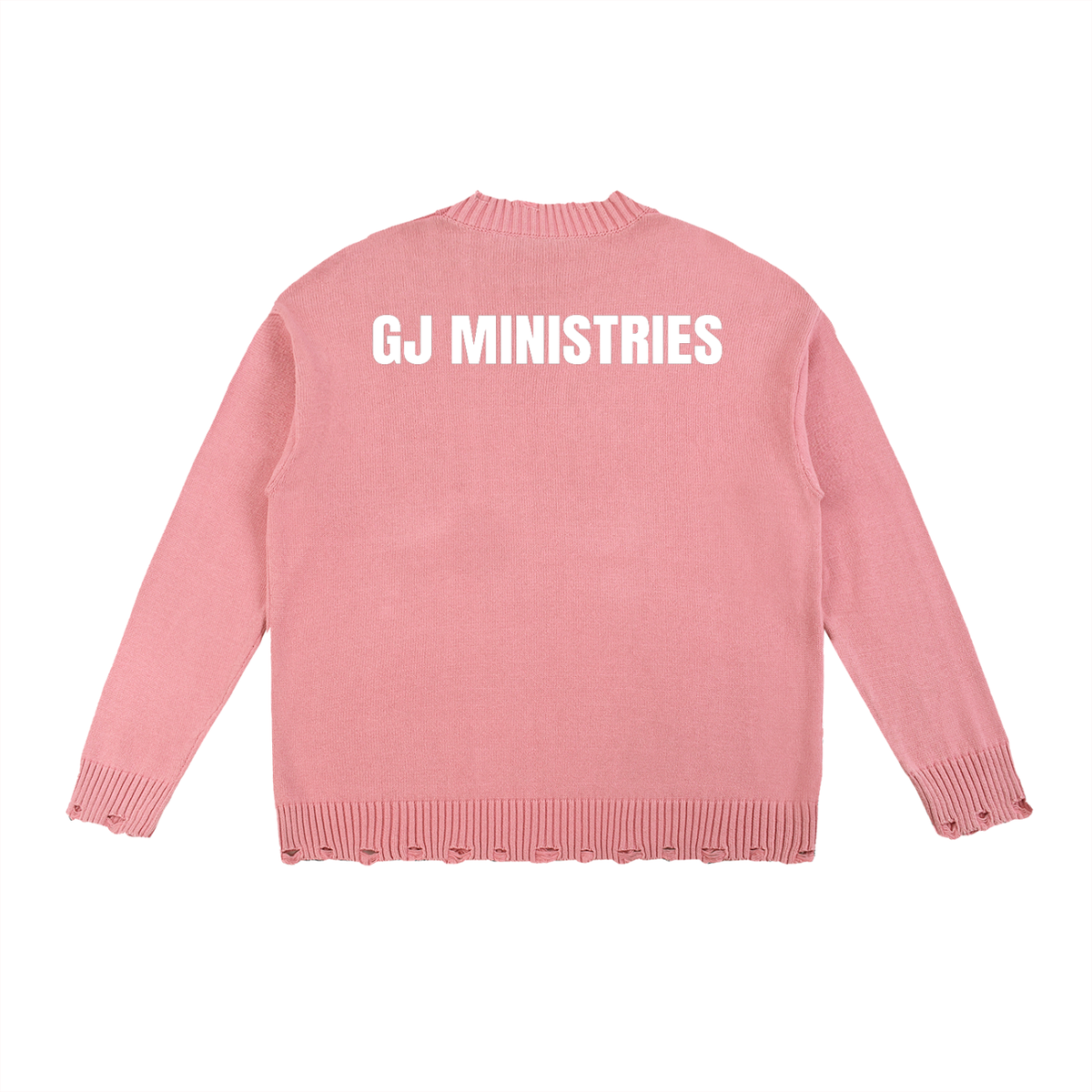 Vintage Washed Hand-Frayed Sweater (GJ)