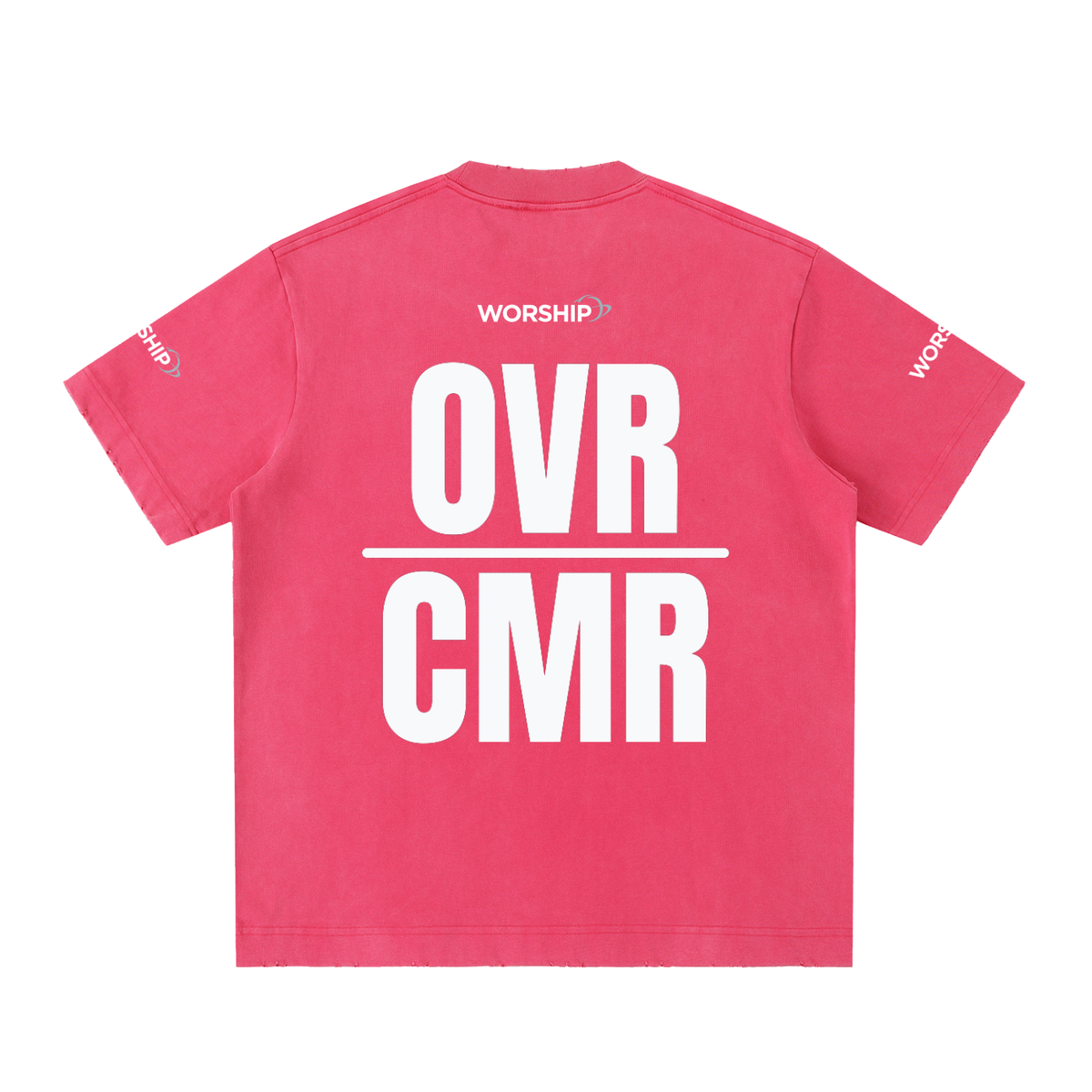 Heavyweight Vintage Washed Frayed T-Shirt