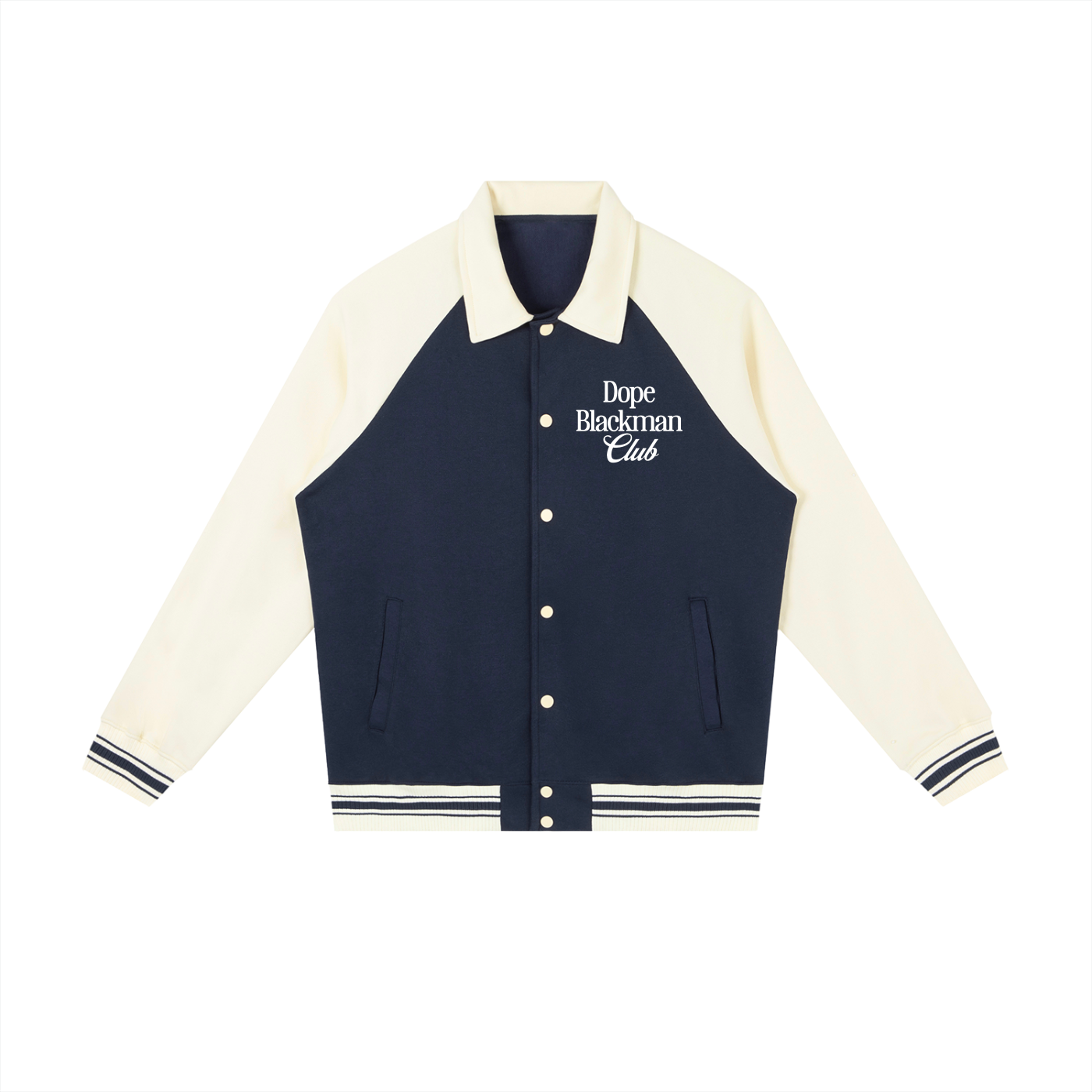 Dope Blackman Club Premium Baseball Jacket