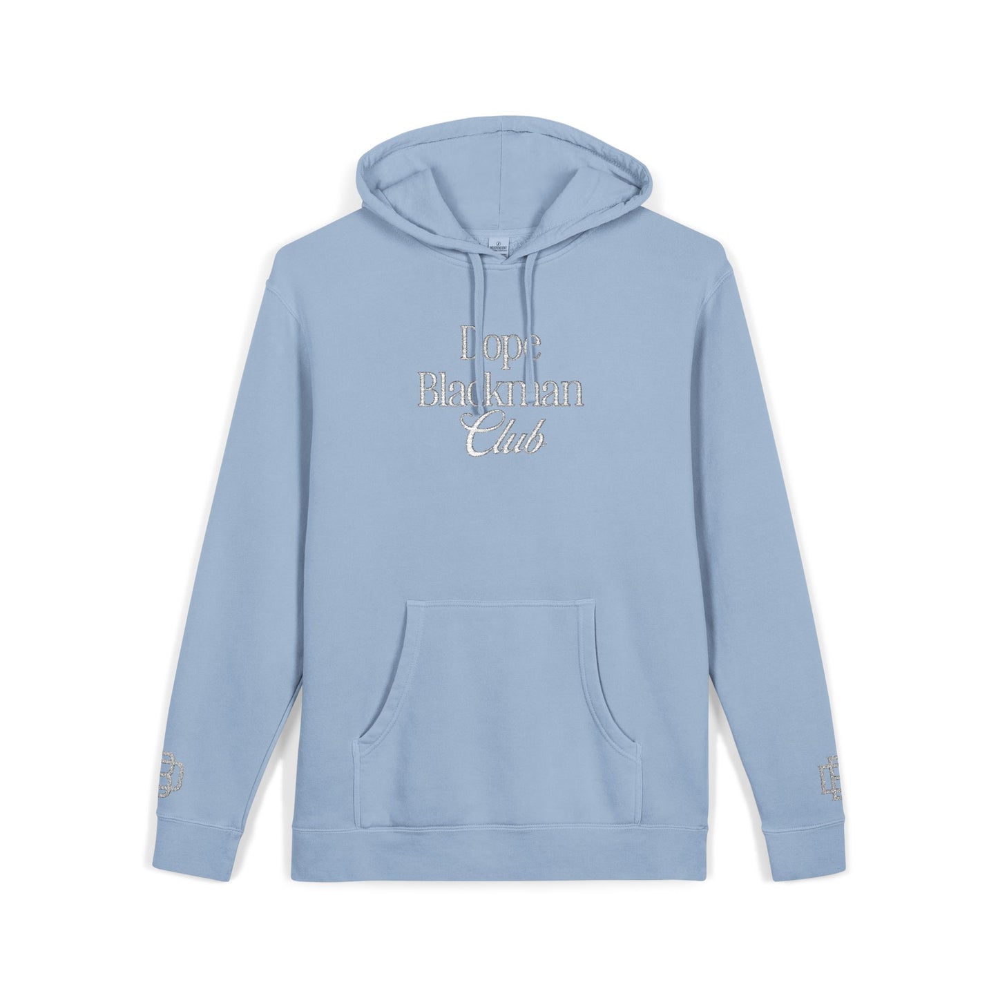 Hoodie — Dope Blackman Club Pigment-Dyed Pullover
