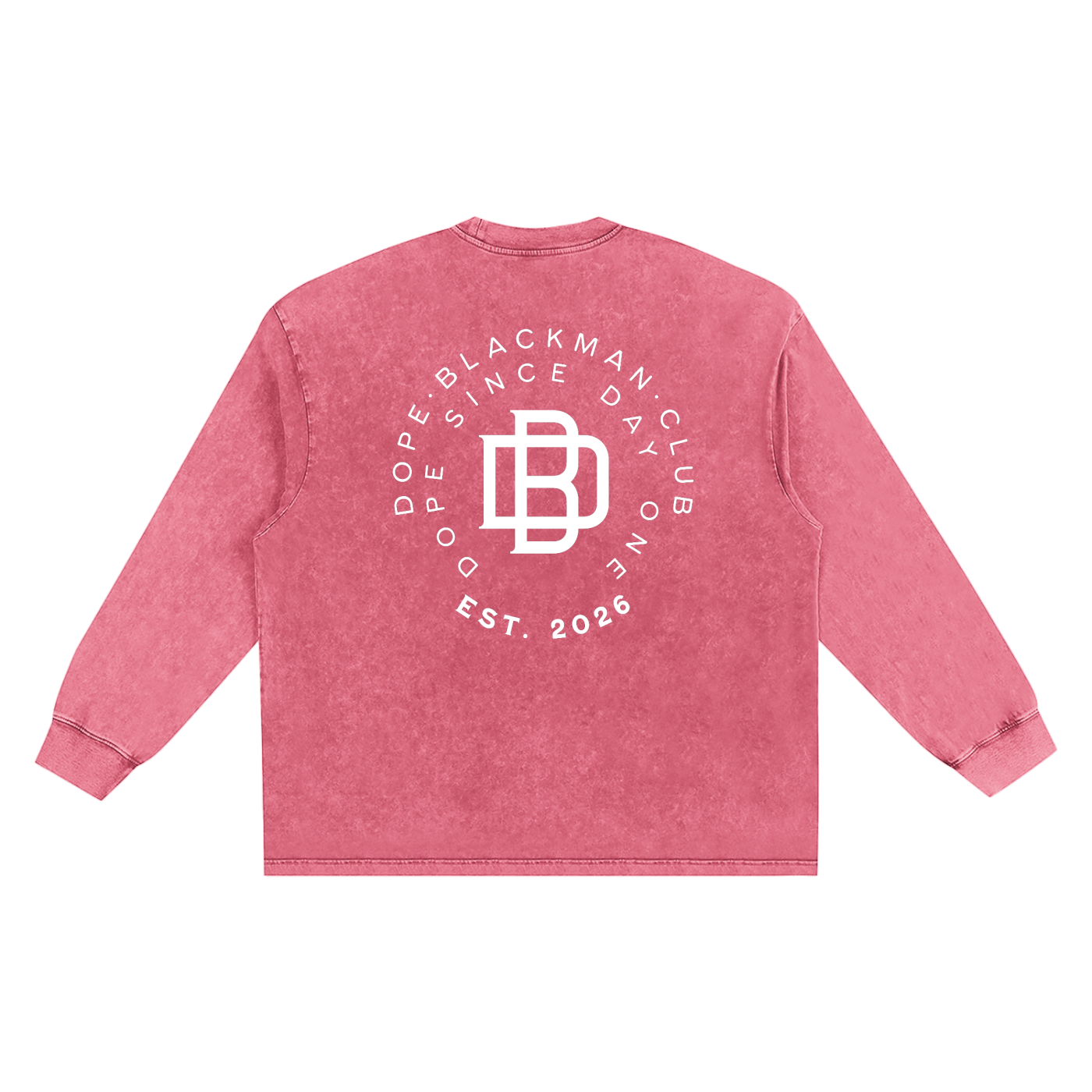 Snow Washed Dope Blackman Club T-Shirt