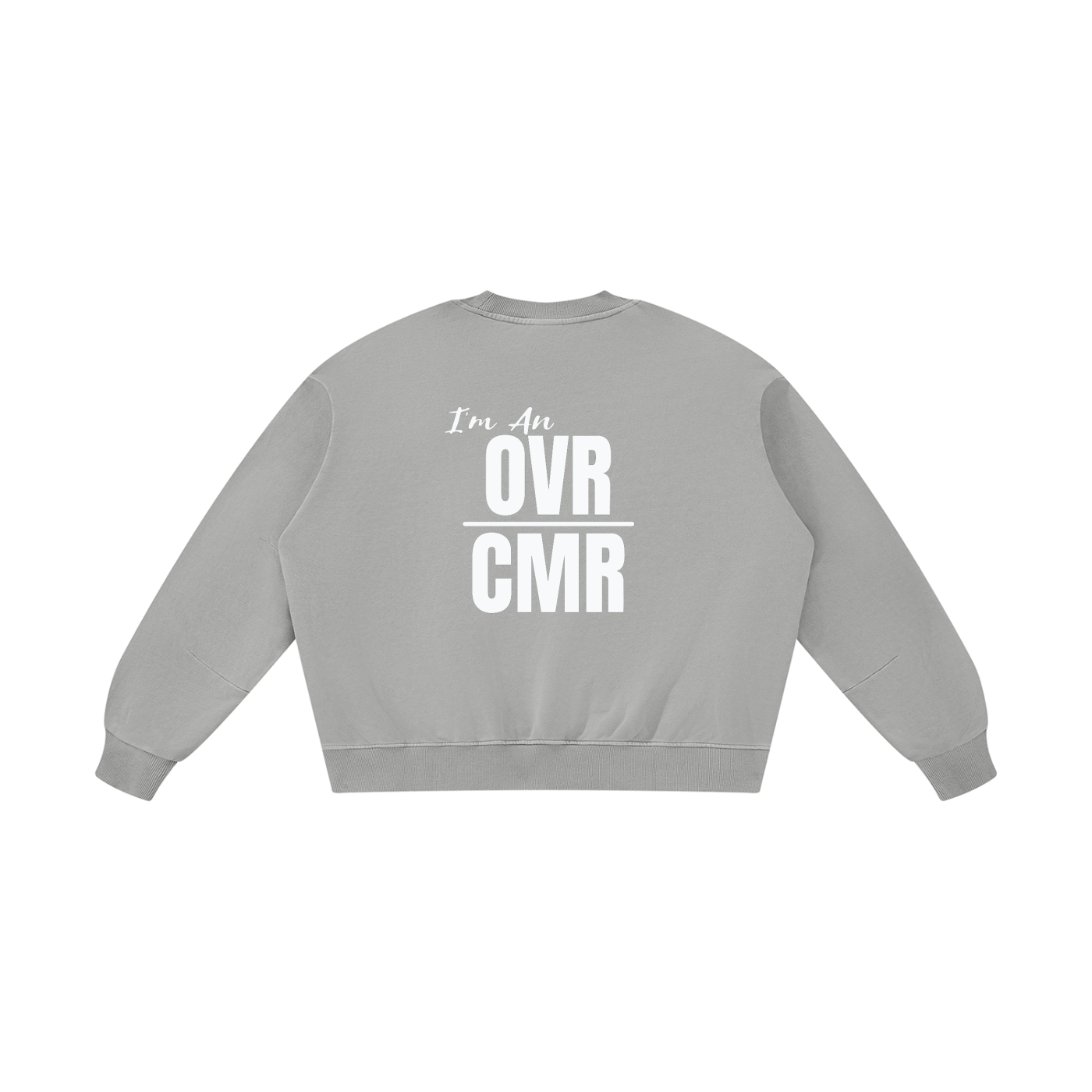 Overcomers Worship Vintage Washed Boxy Sweatshirt