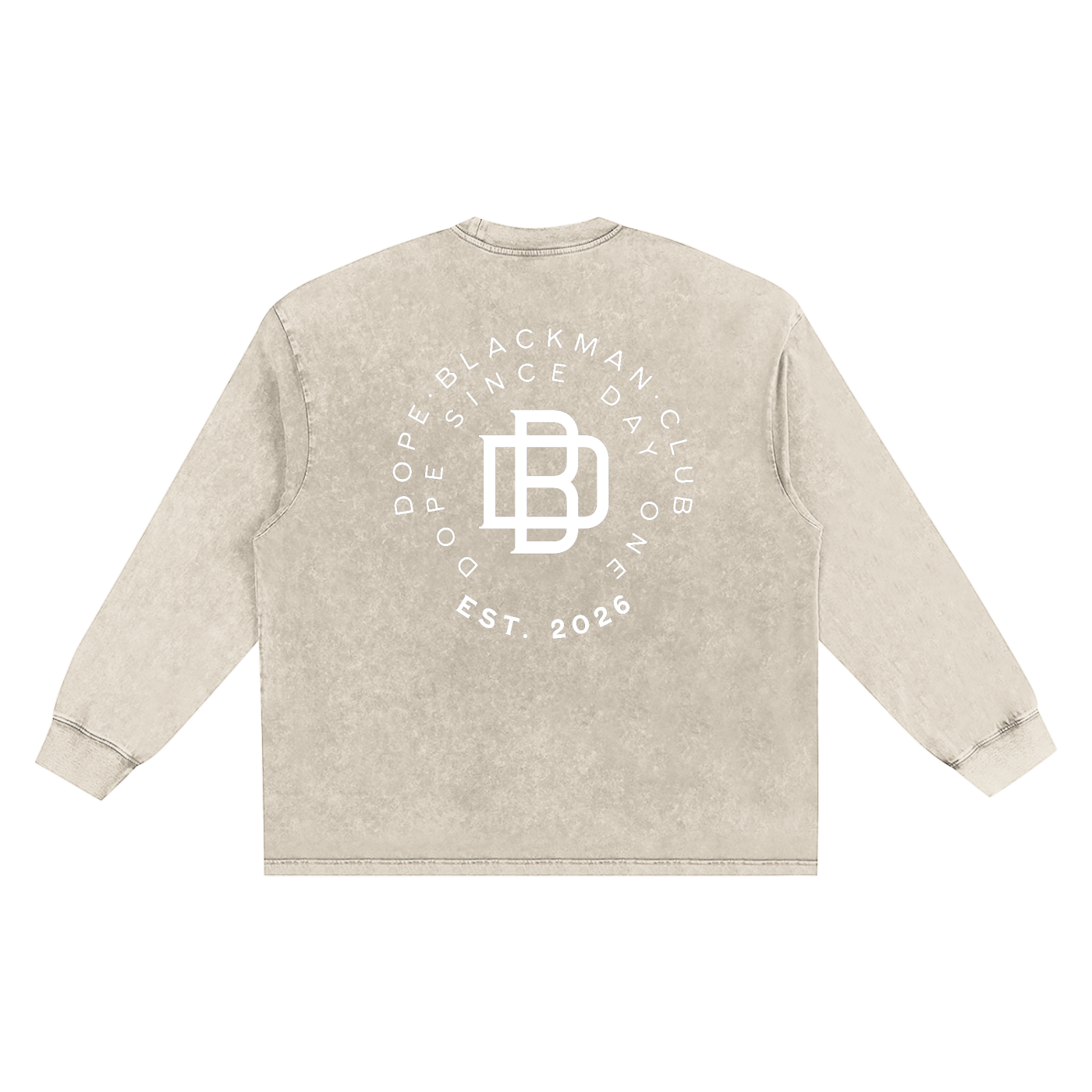 Snow Washed Dope Blackman Club T-Shirt