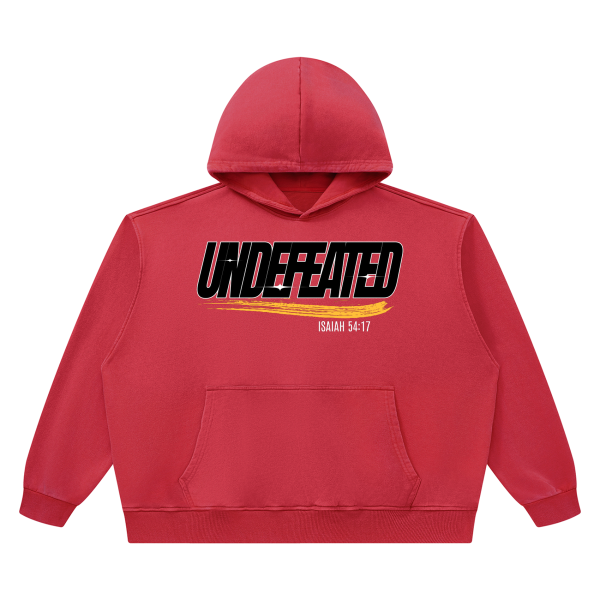 Undefeated Unisex Heavyweight Vintage Wash Boxy Hoodie