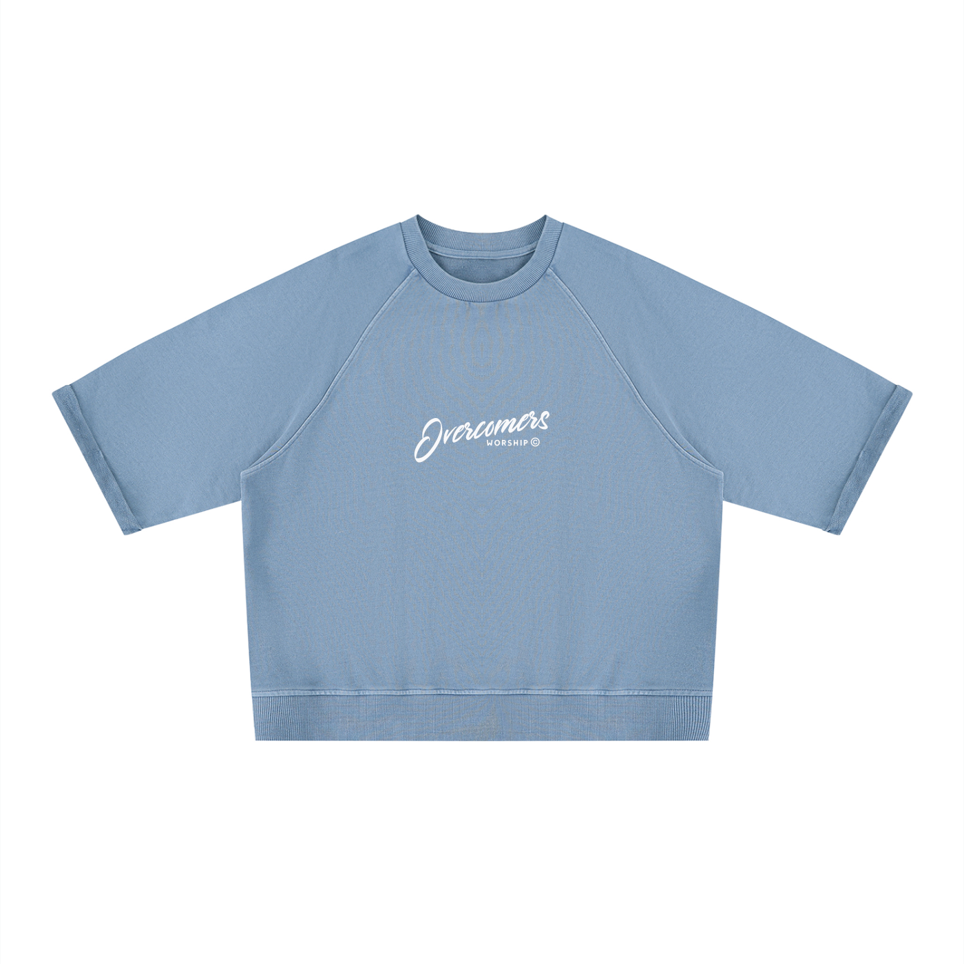 Overcomers Worship Vintage Wash Boxy Tee