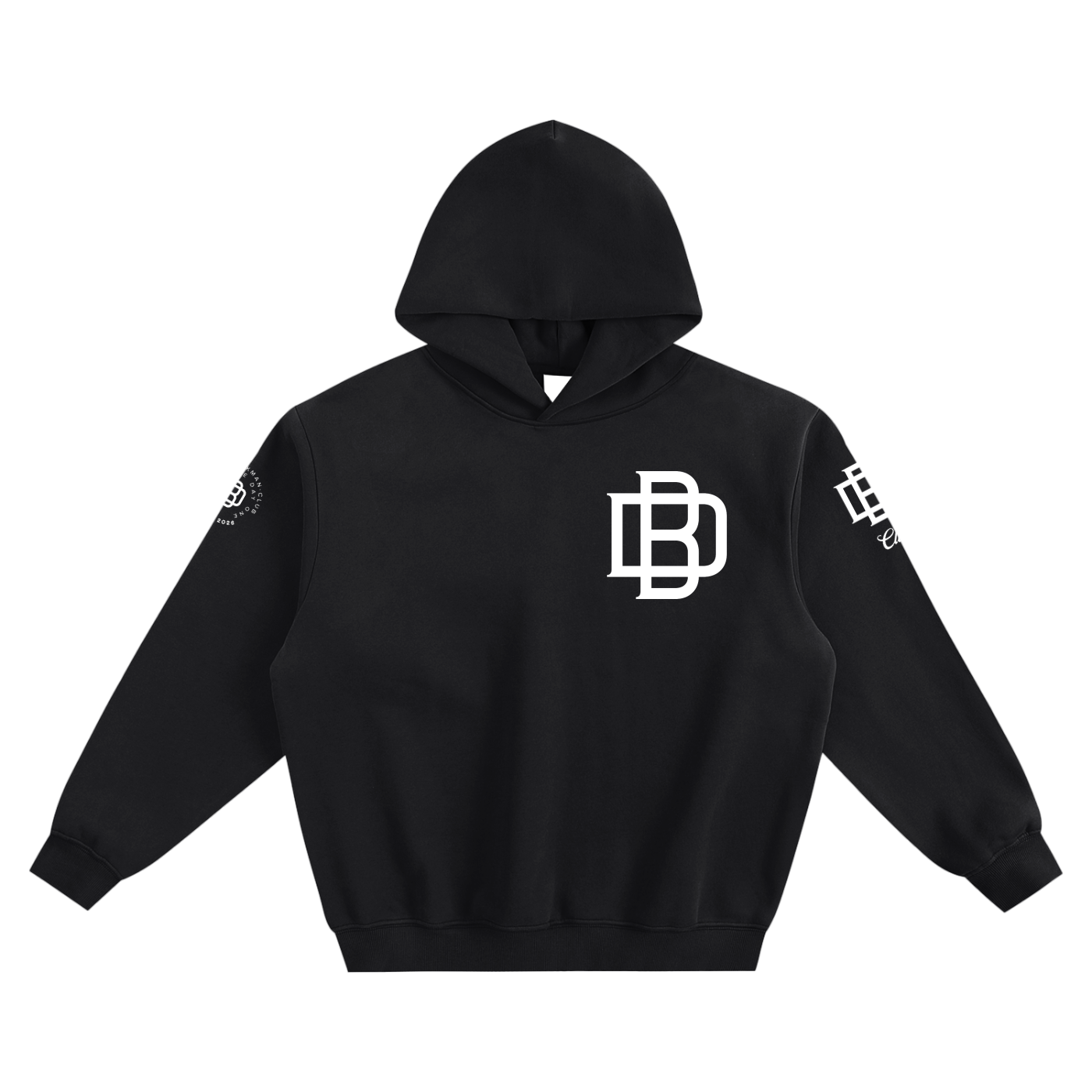 Fleeced Boxy Hoodie