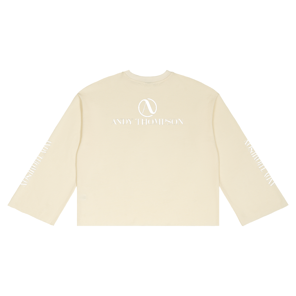 Unisex Waffle Raw Edge T-Shirt