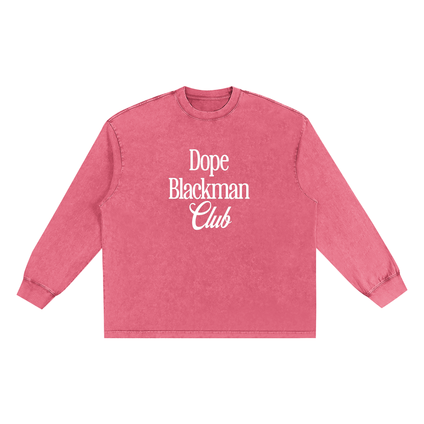 Snow Washed Dope Blackman Club T-Shirt