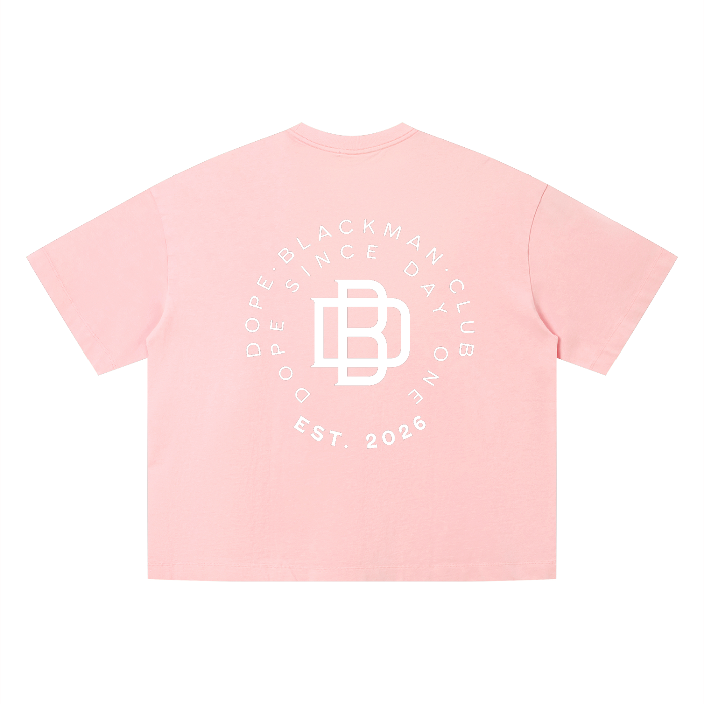 Dope Blackman Club Unisex Vintage Wash Boxy T-Shirt